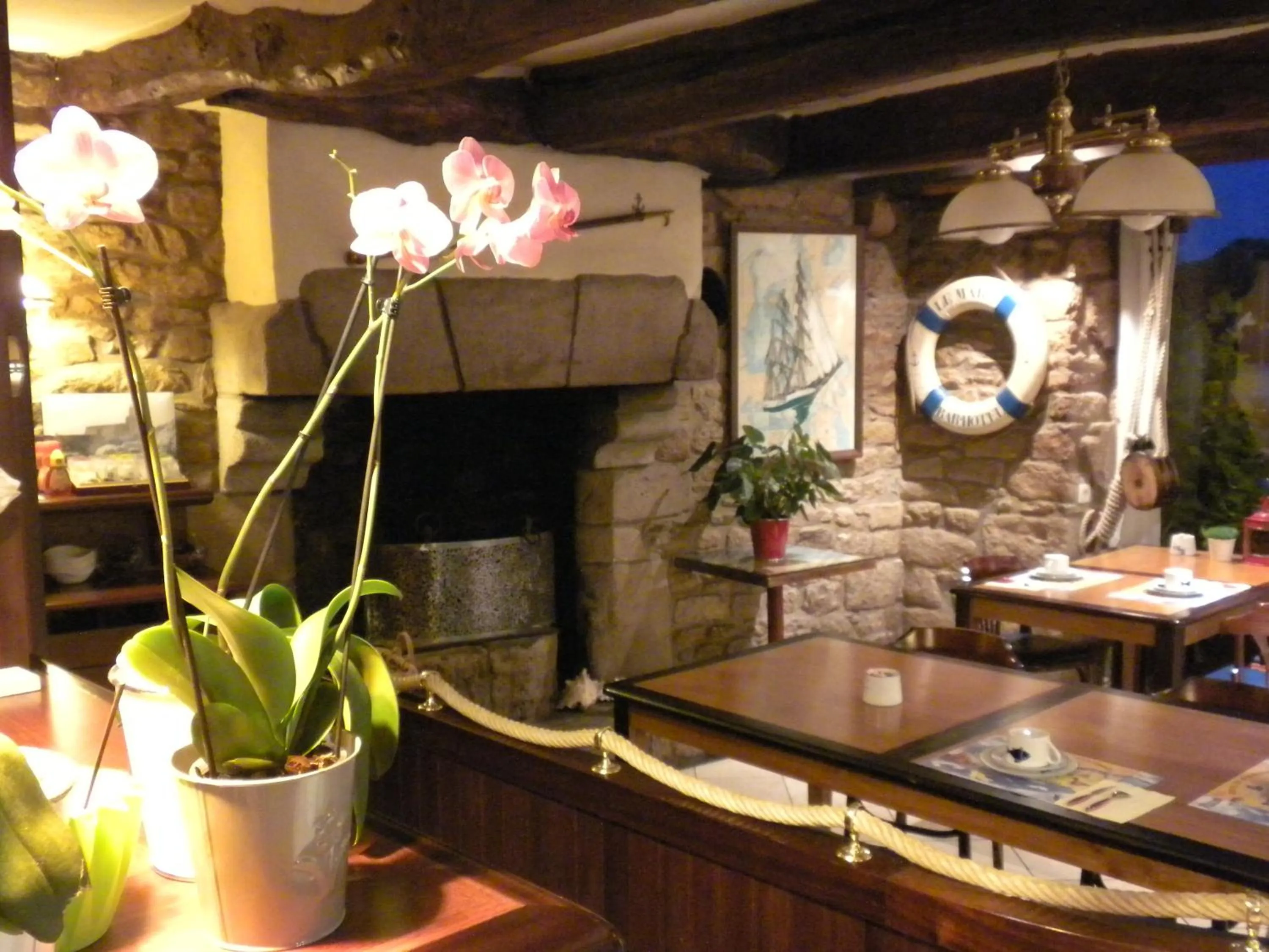 Decorative detail in Hotel Le Marin