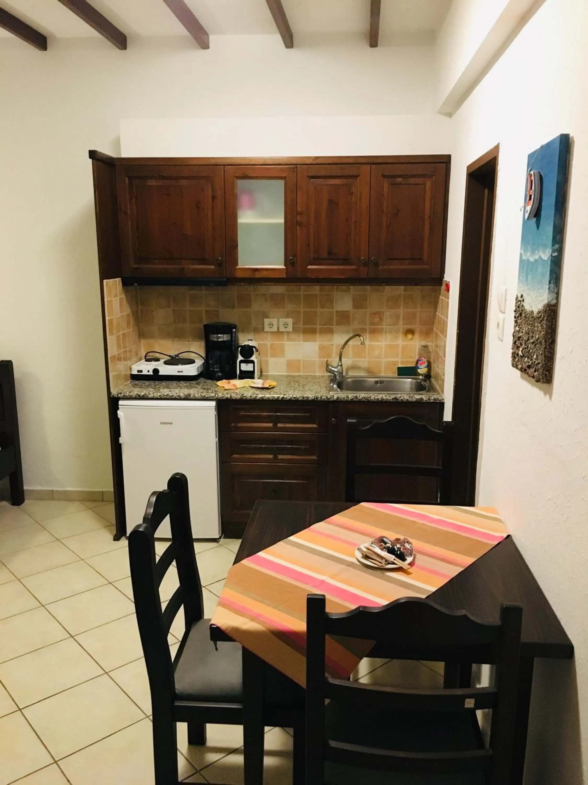 Dining area in Afrodite Hotel Apartments