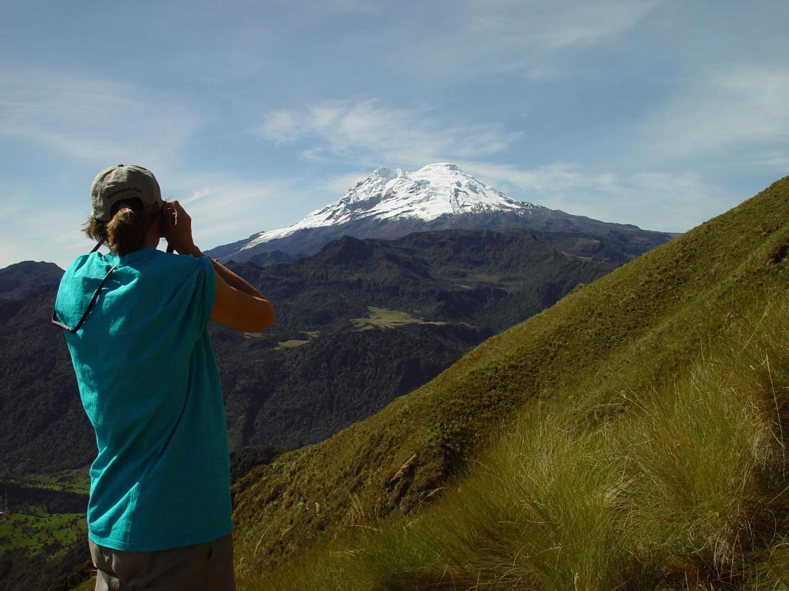 People in Termas de Papallacta