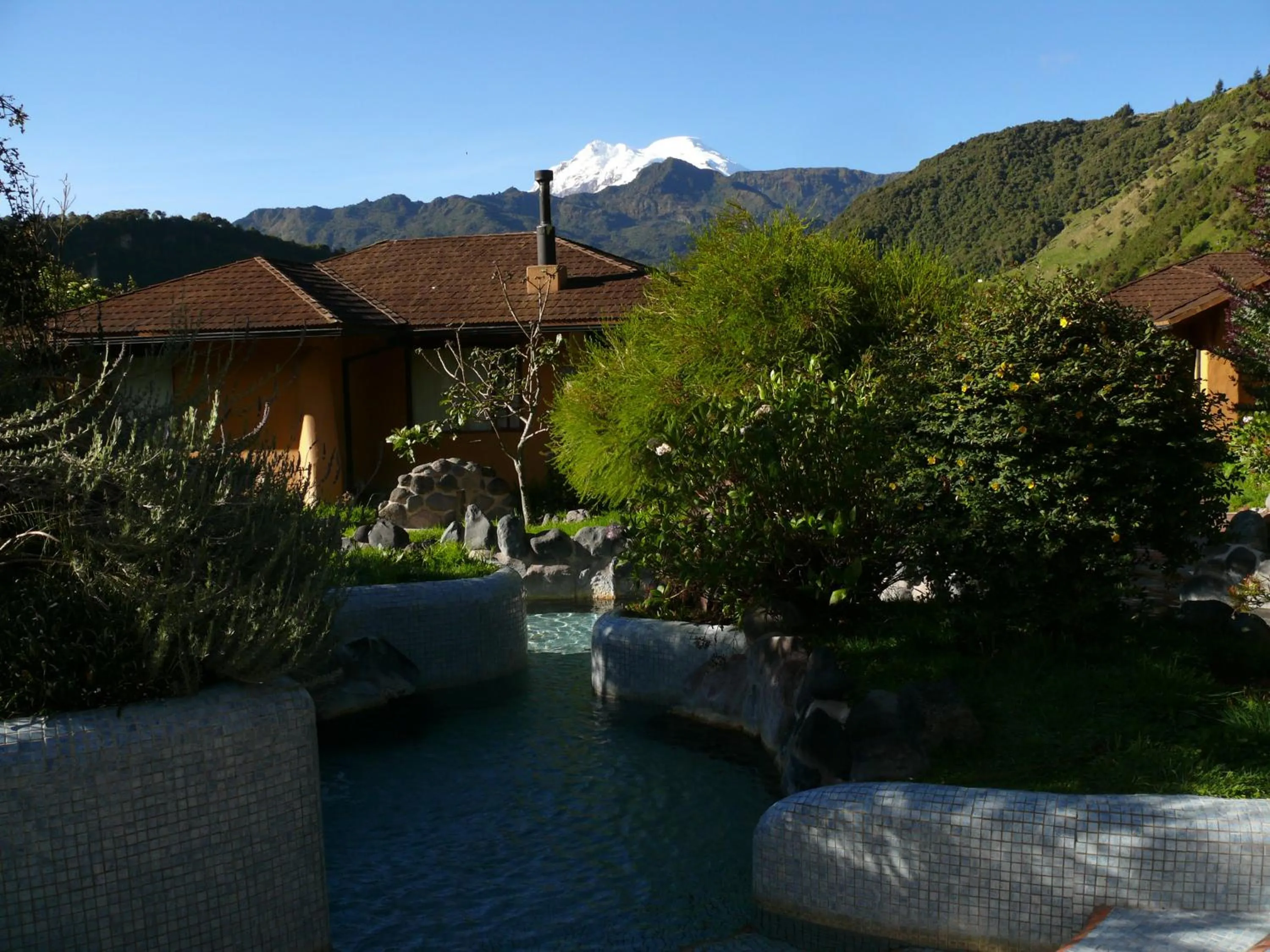Swimming pool in Termas de Papallacta
