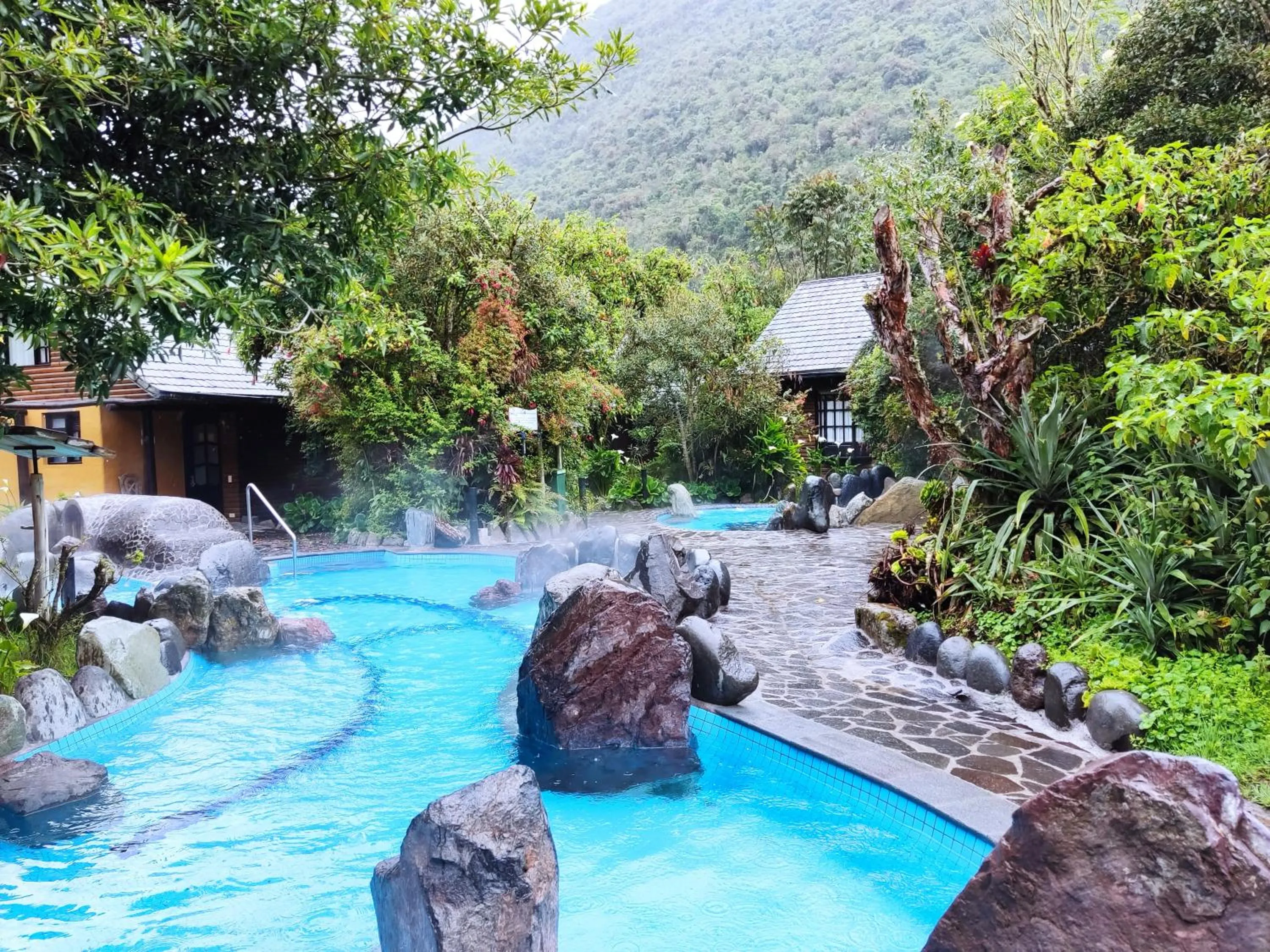 Natural landscape in Termas de Papallacta