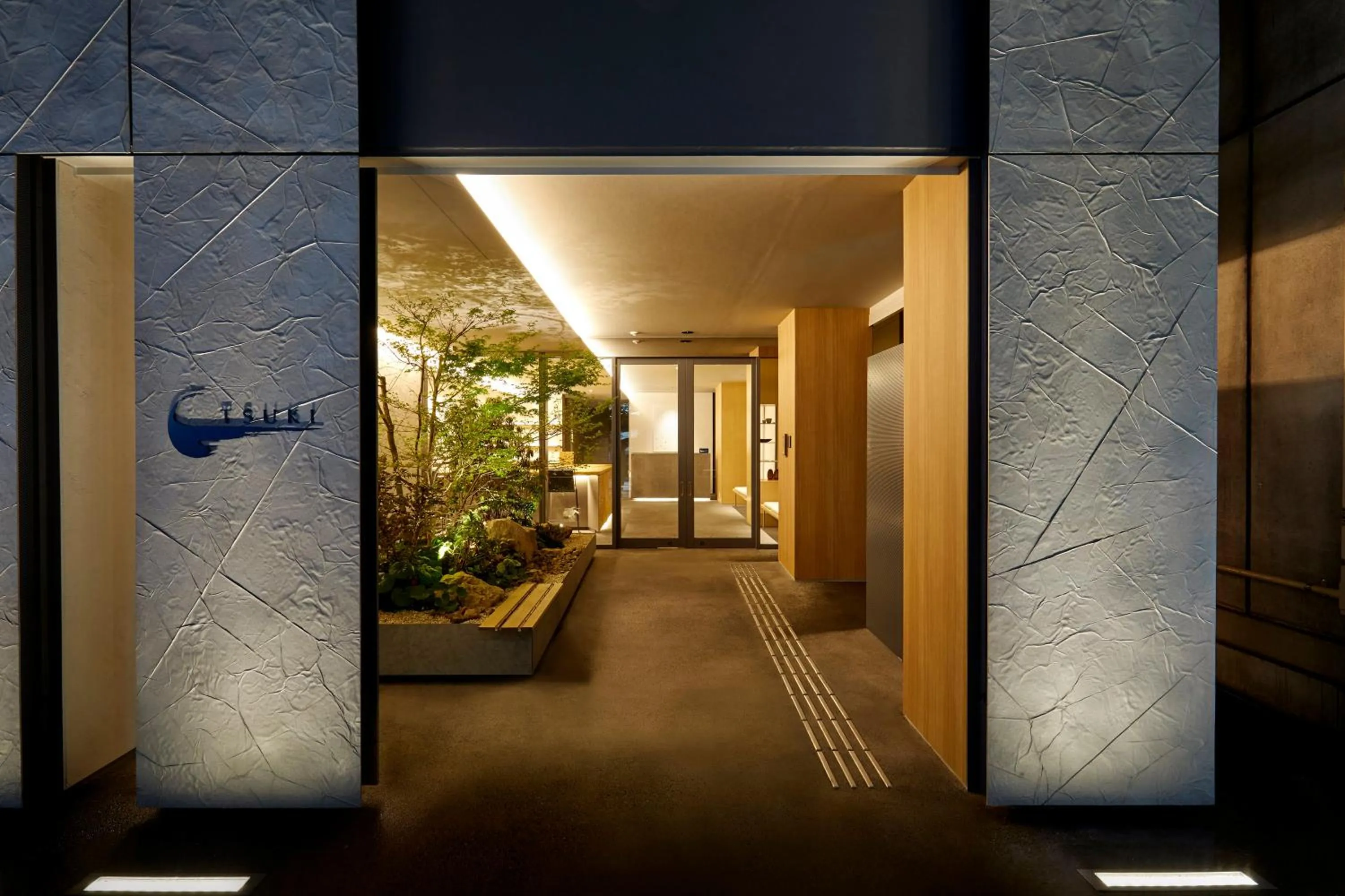 Facade/entrance in TSUKI Tokyo