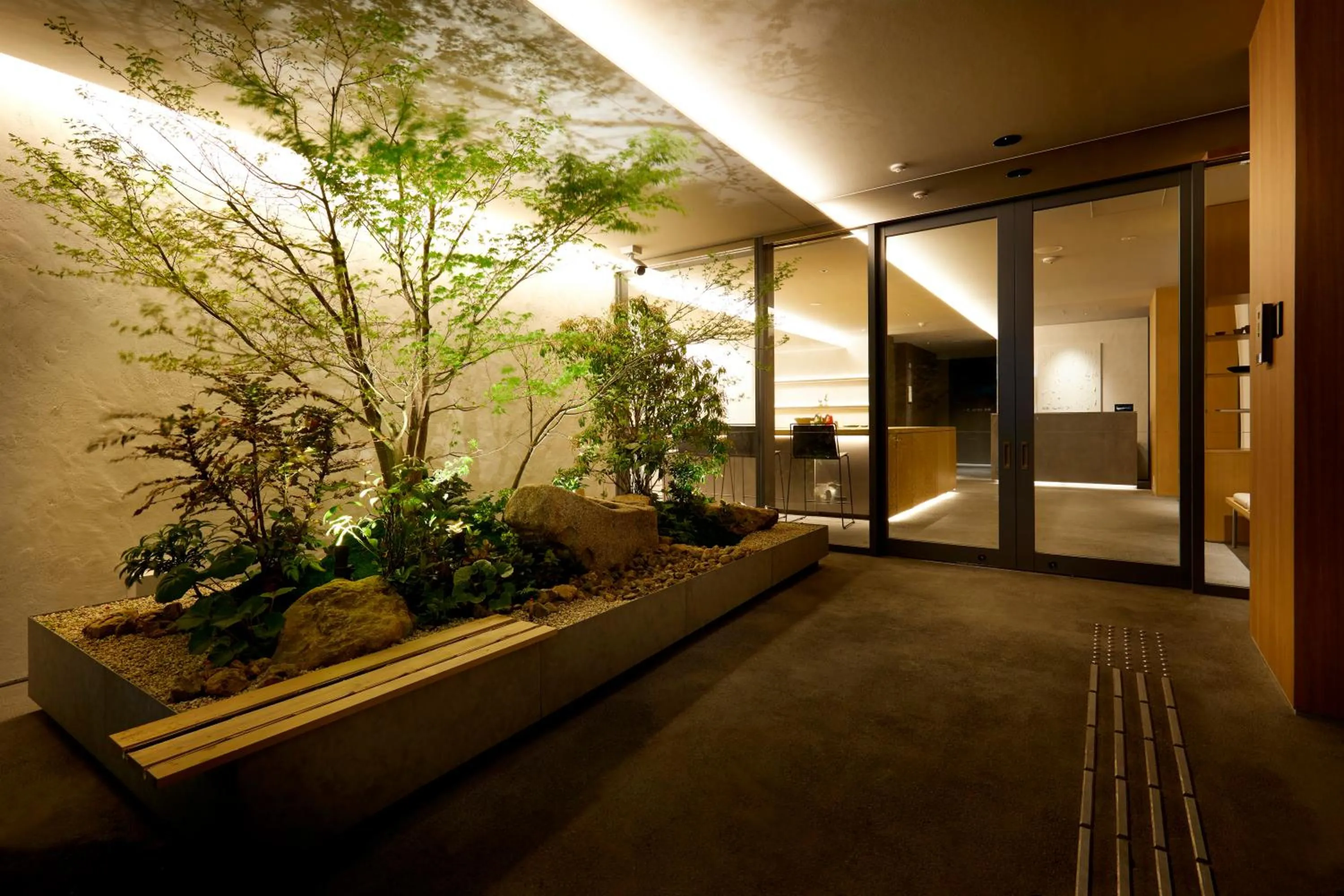 Facade/entrance in TSUKI Tokyo