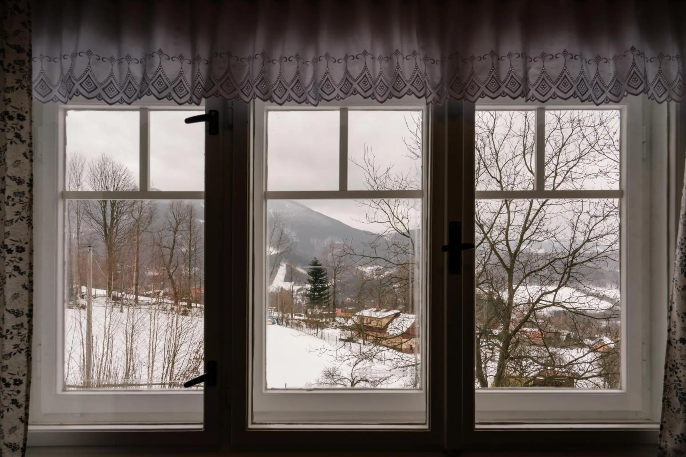 Winter in Chaloupka na stráni