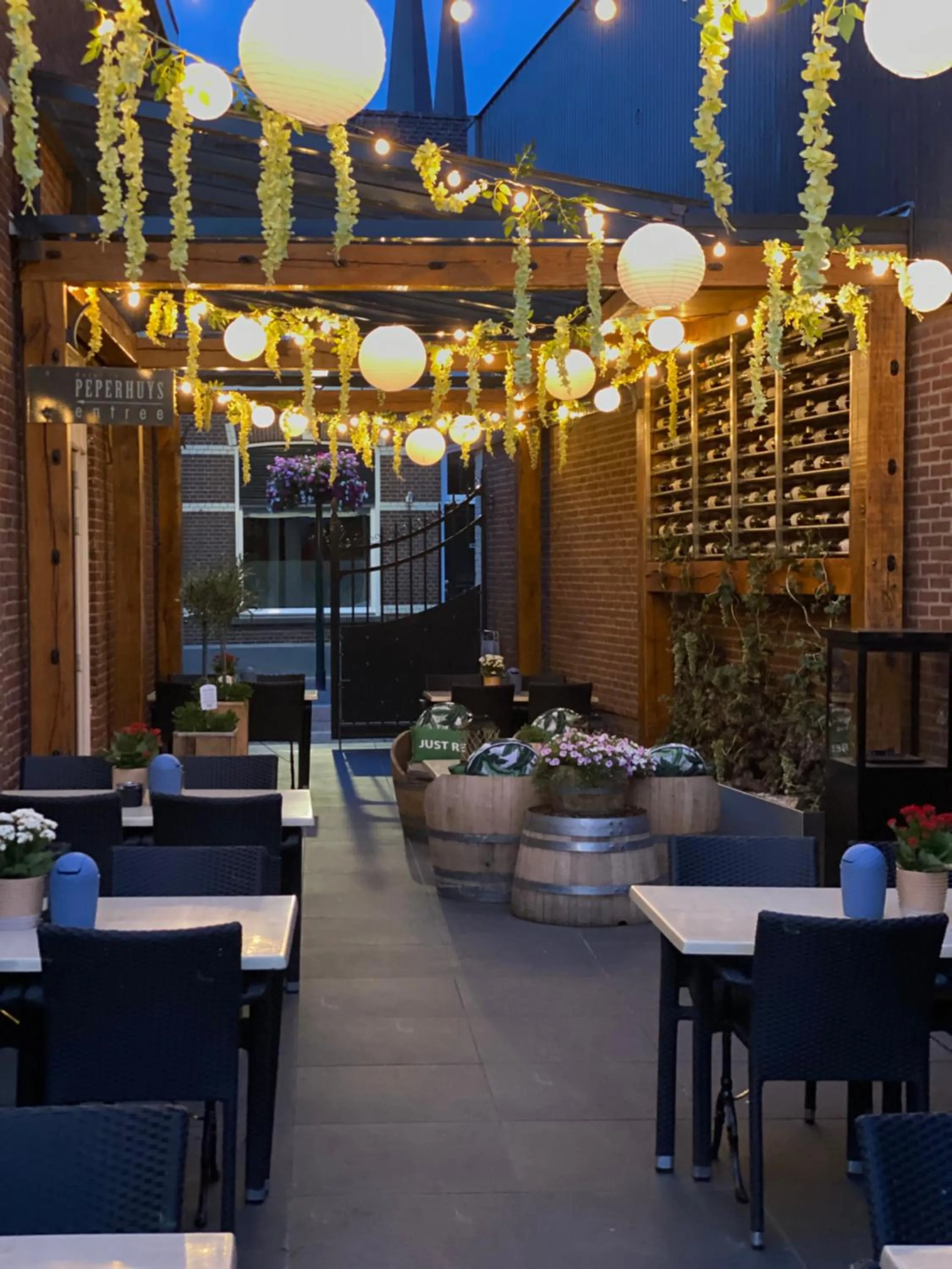 Lounge or bar in Hotel 't Peperhuys