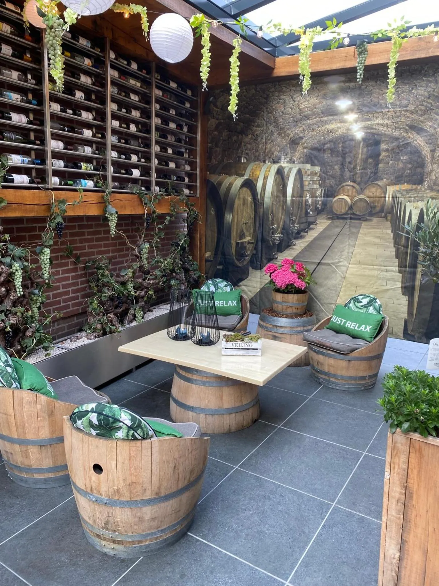 Patio in Hotel 't Peperhuys