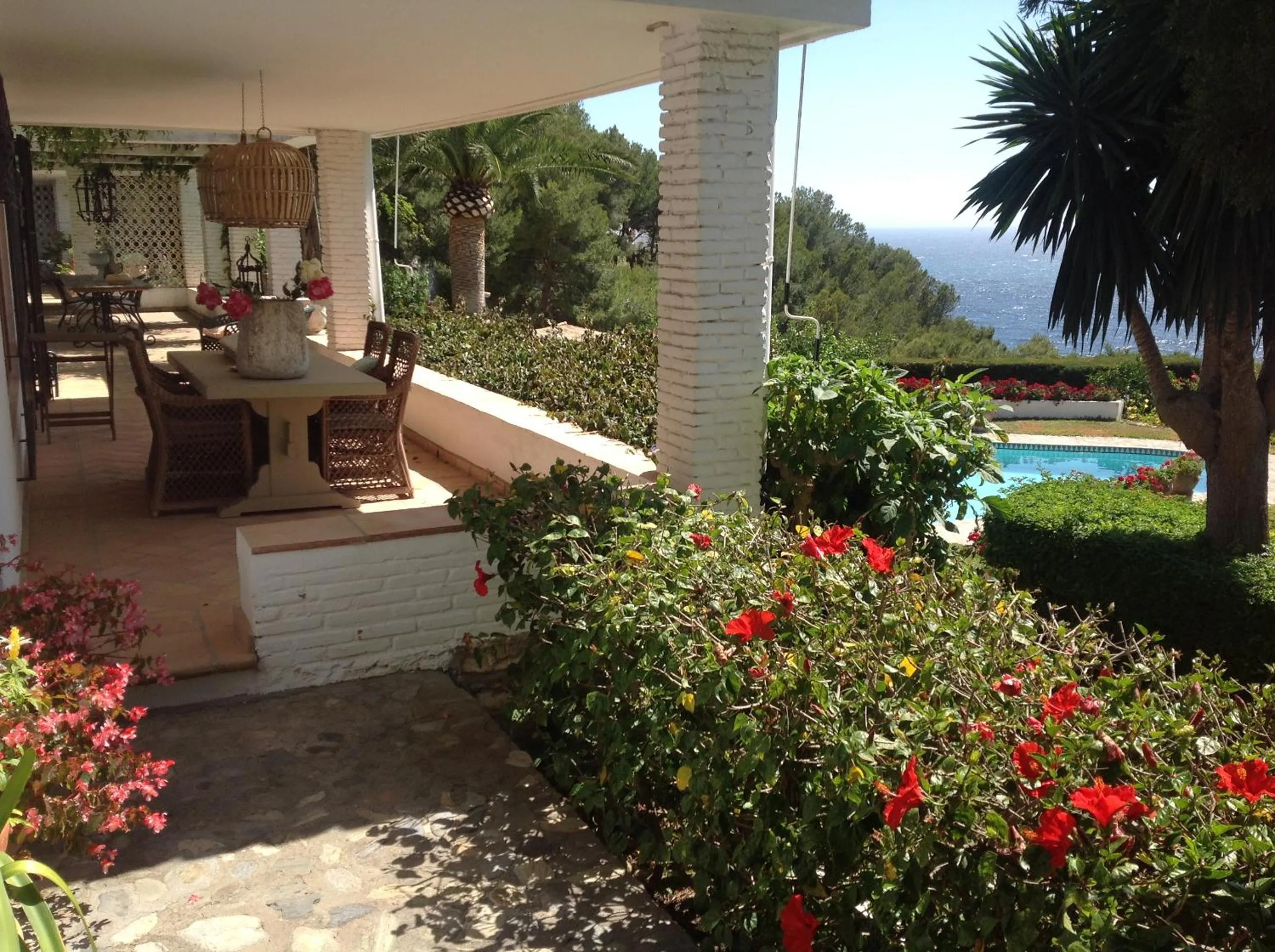 Garden in villaquinta