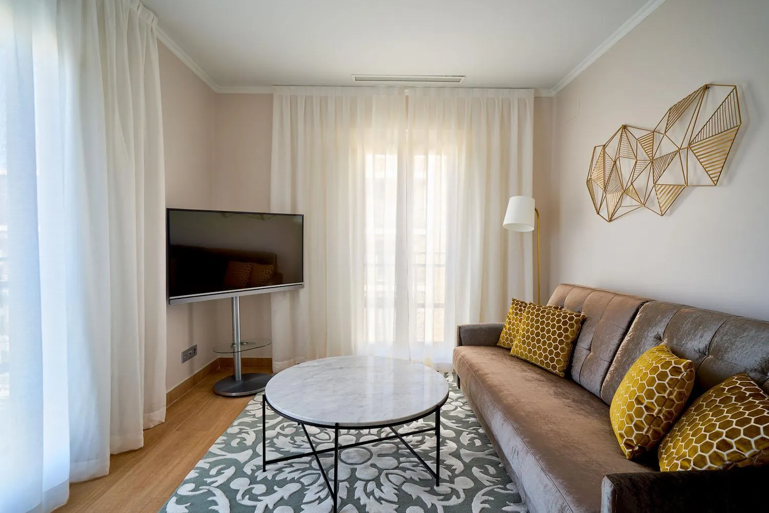 Living room in Tandem Soho Suites