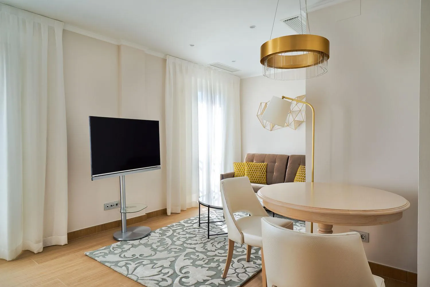 Living room in Tandem Soho Suites