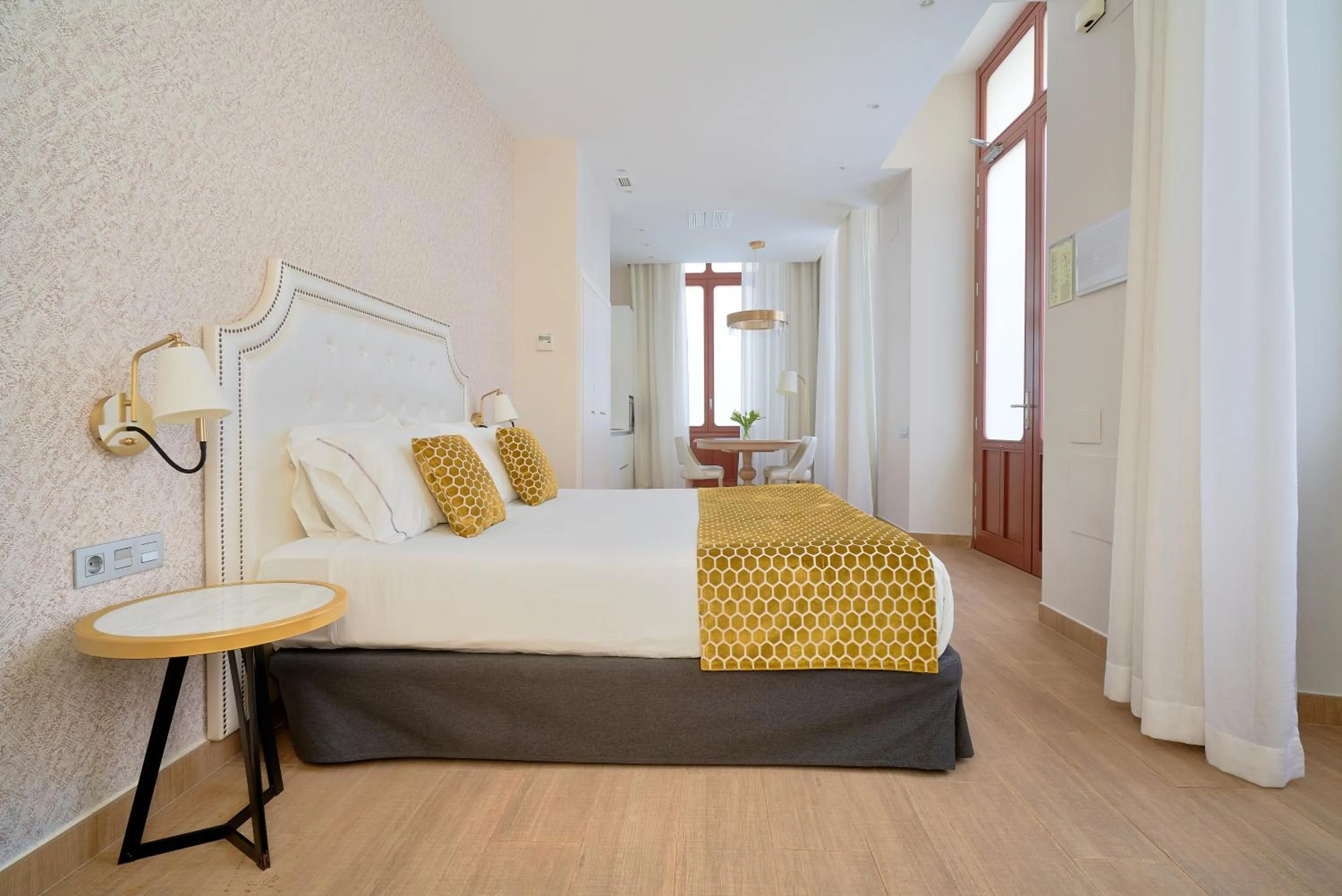 Bed in Tandem Soho Suites