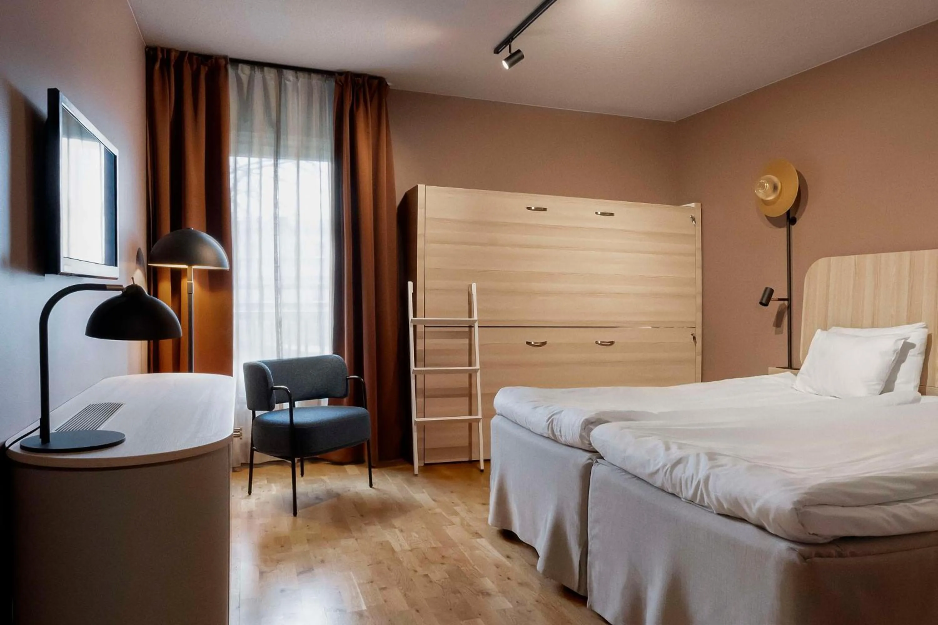 Bedroom, Bed in Scandic Visby