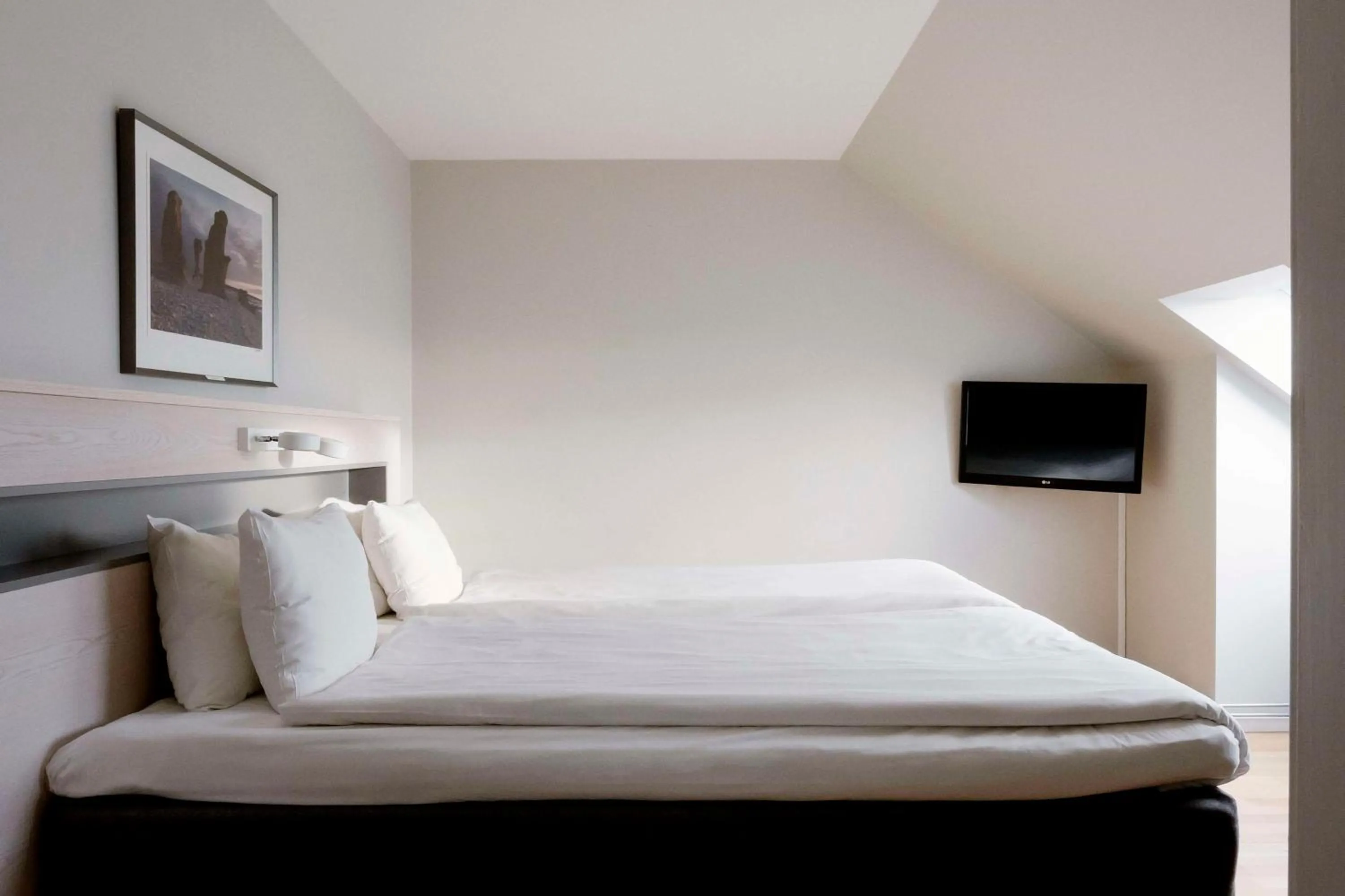 Bedroom, Bed in Scandic Visby