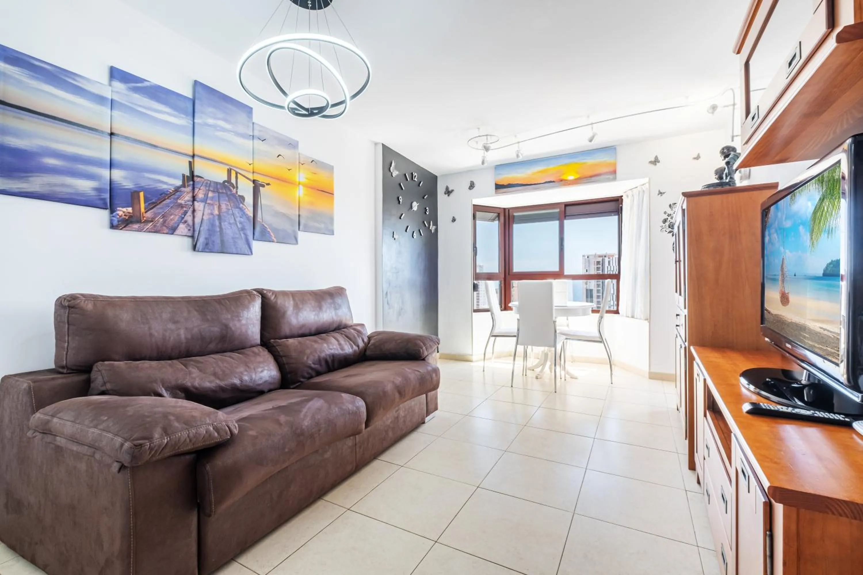 TV and multimedia in Torre Mar 20-F Apartment Levante Beach
