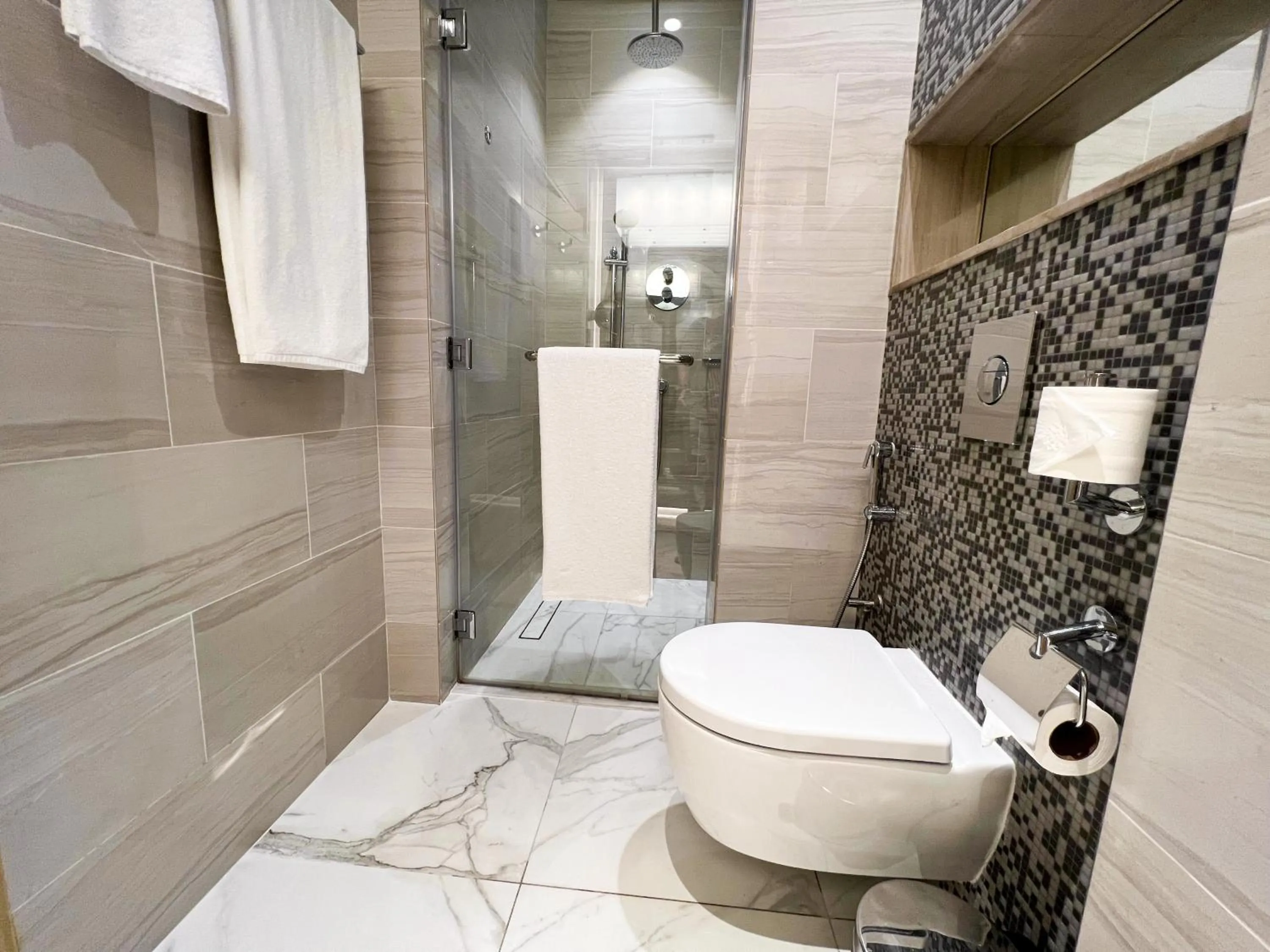 Shower in Grayton Hotel by Blazon Hotels