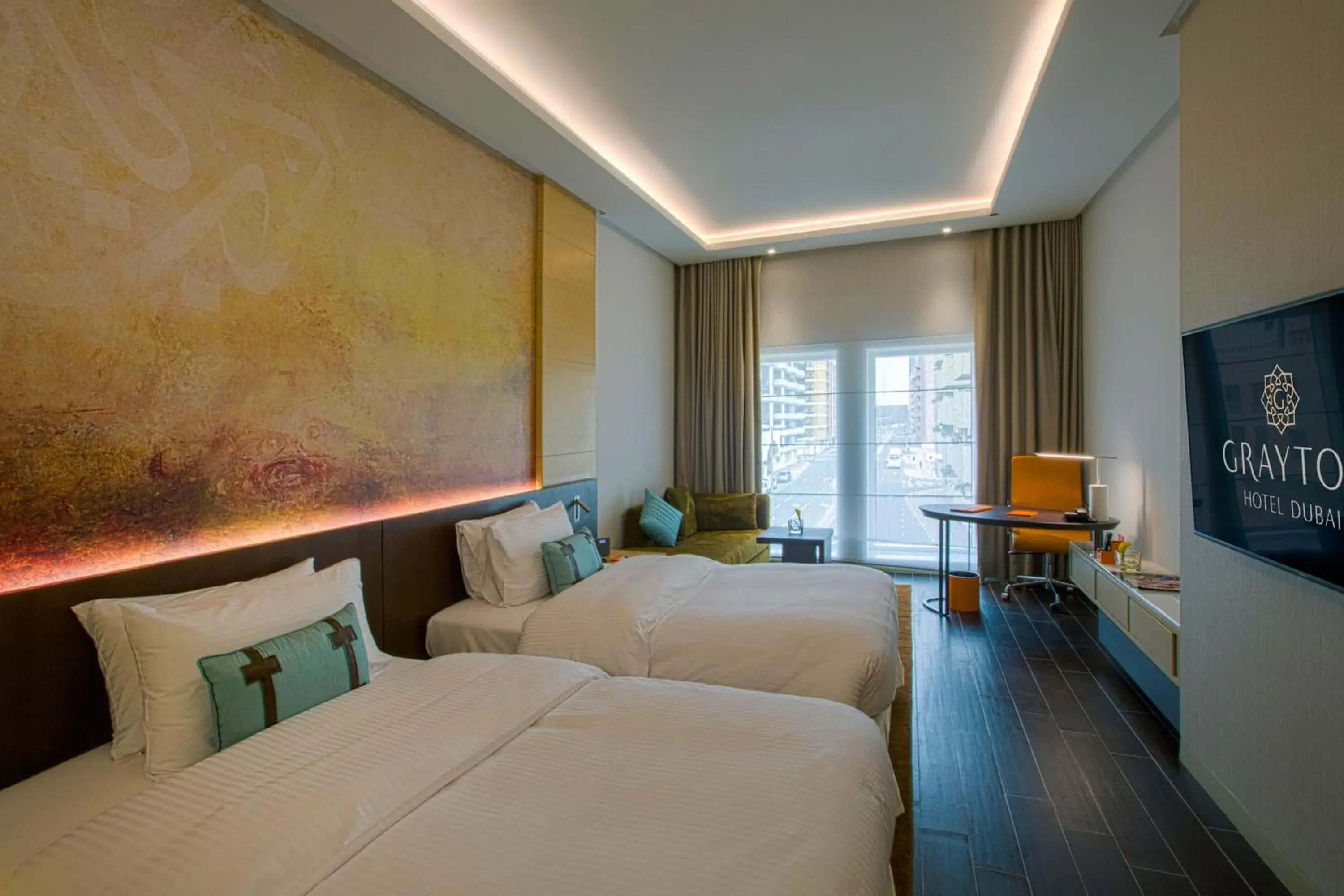 Superior Twin Room in Grayton Hotel by Blazon Hotels Superior Twin Room in Grayton Hotel by Blazon Hotels