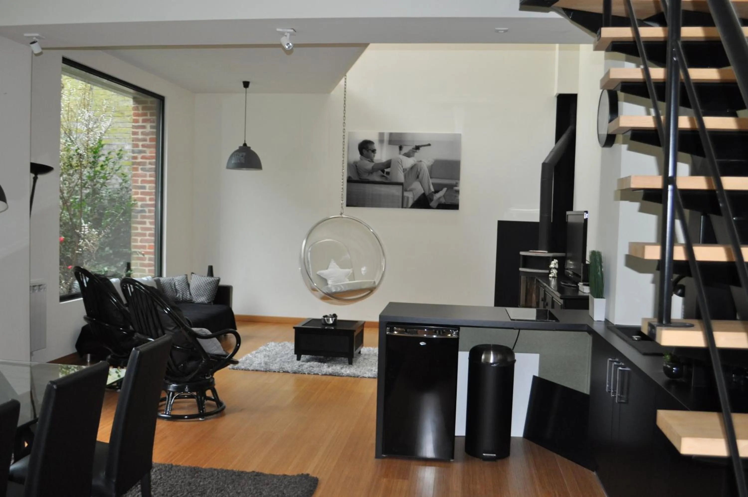 Living room in Au Cœur du Jardin