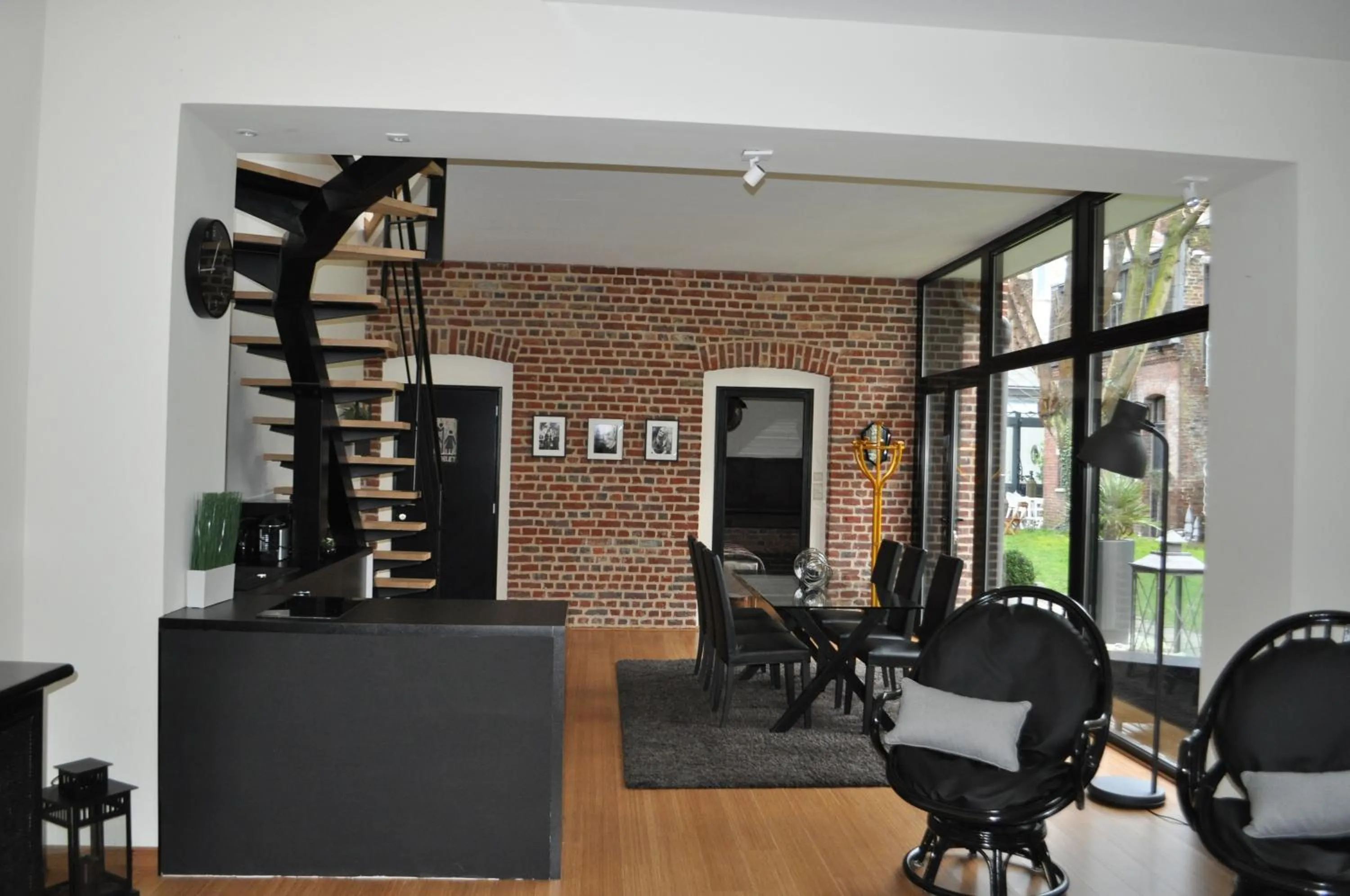 Living room in Au Cœur du Jardin