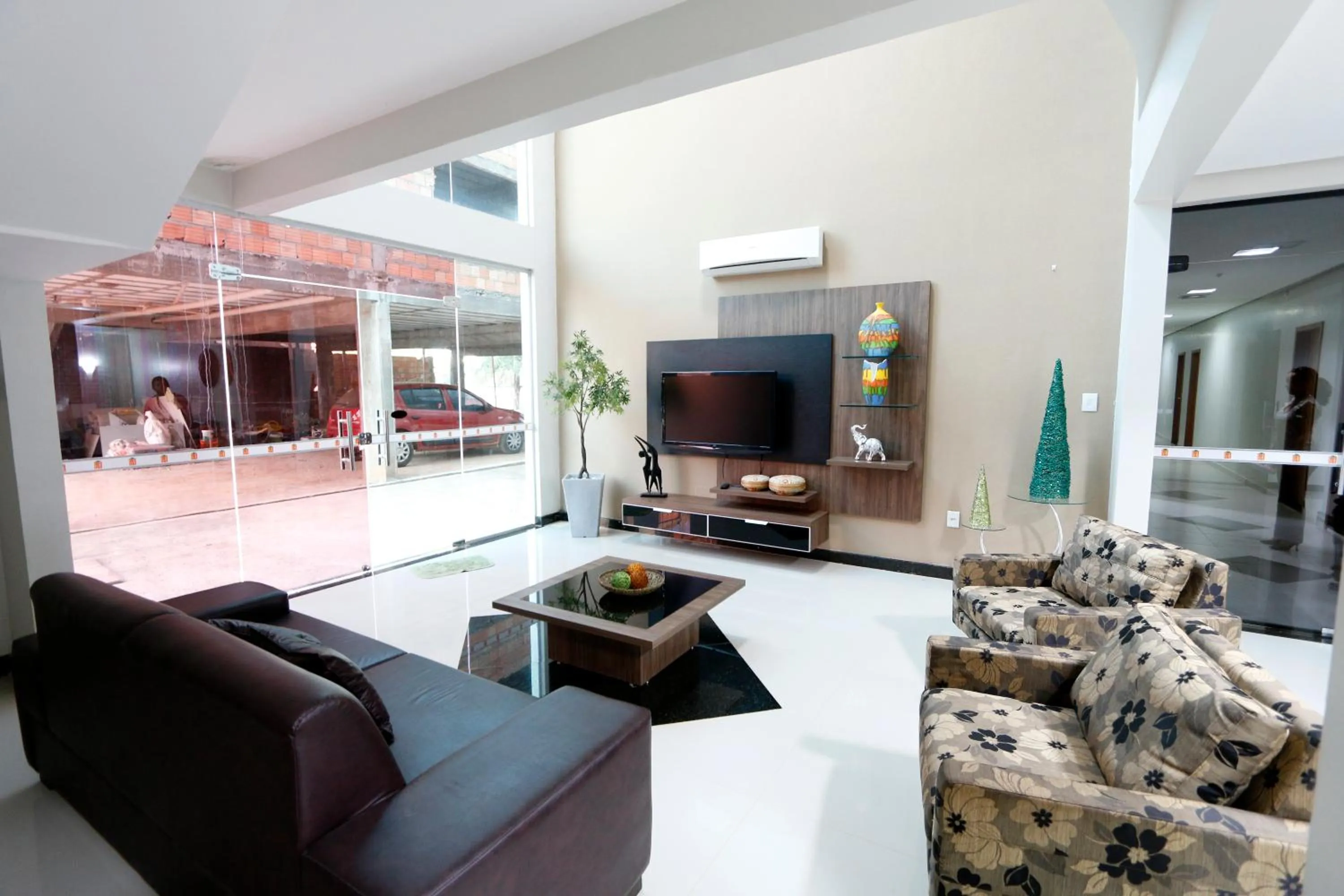 Lobby or reception in Hotel Tauari