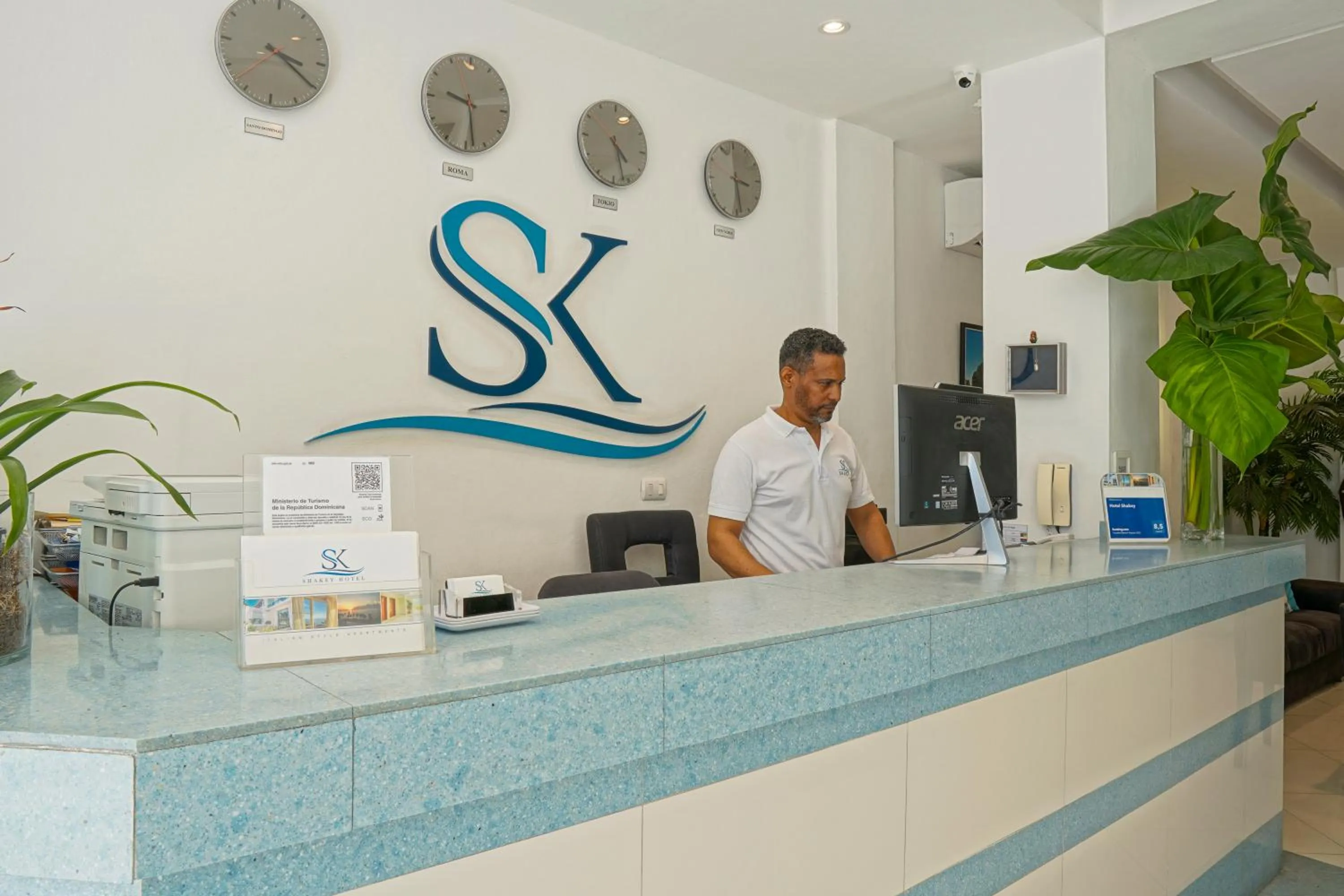 Lobby or reception in Hotel Shakey