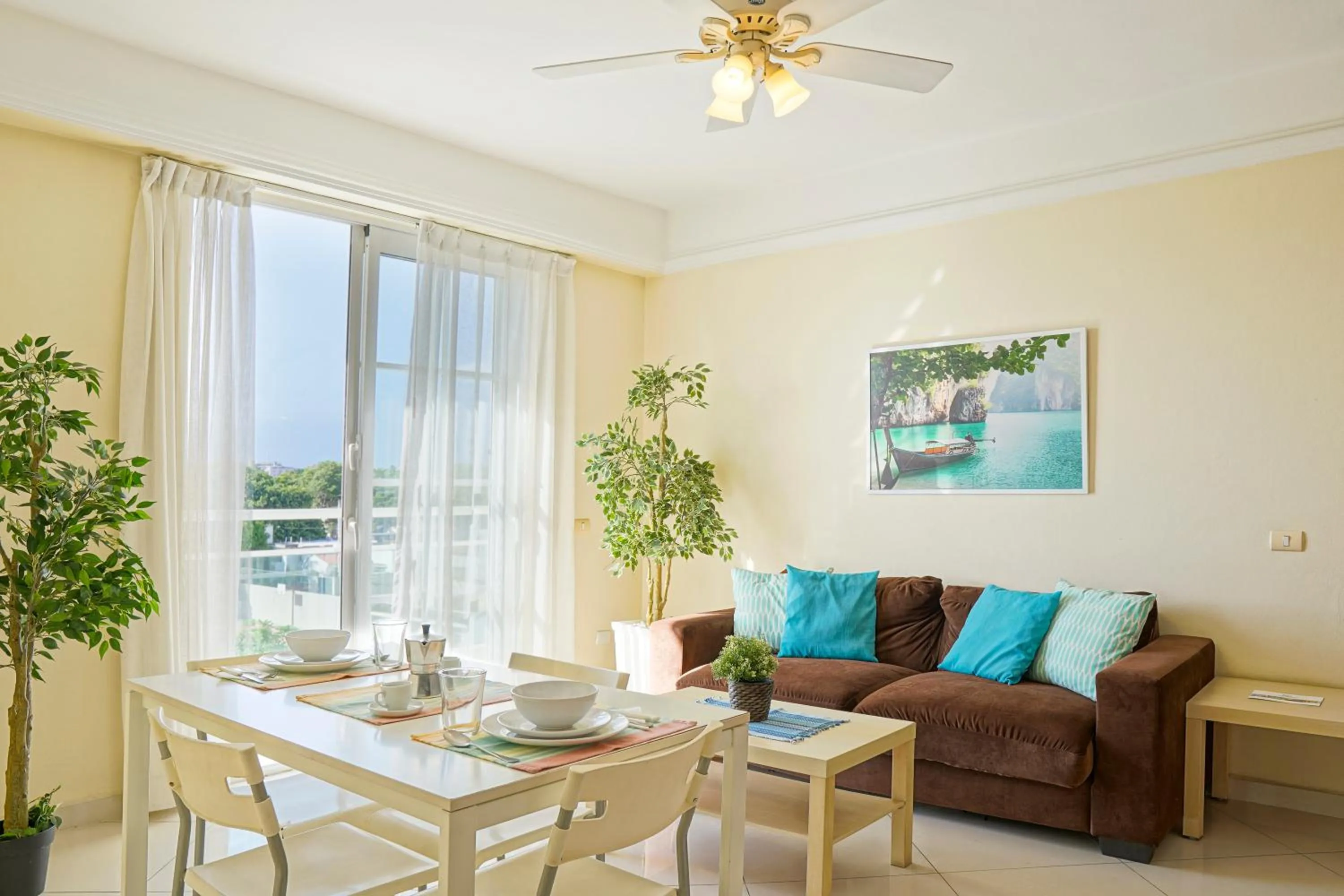 Living room in Hotel Shakey