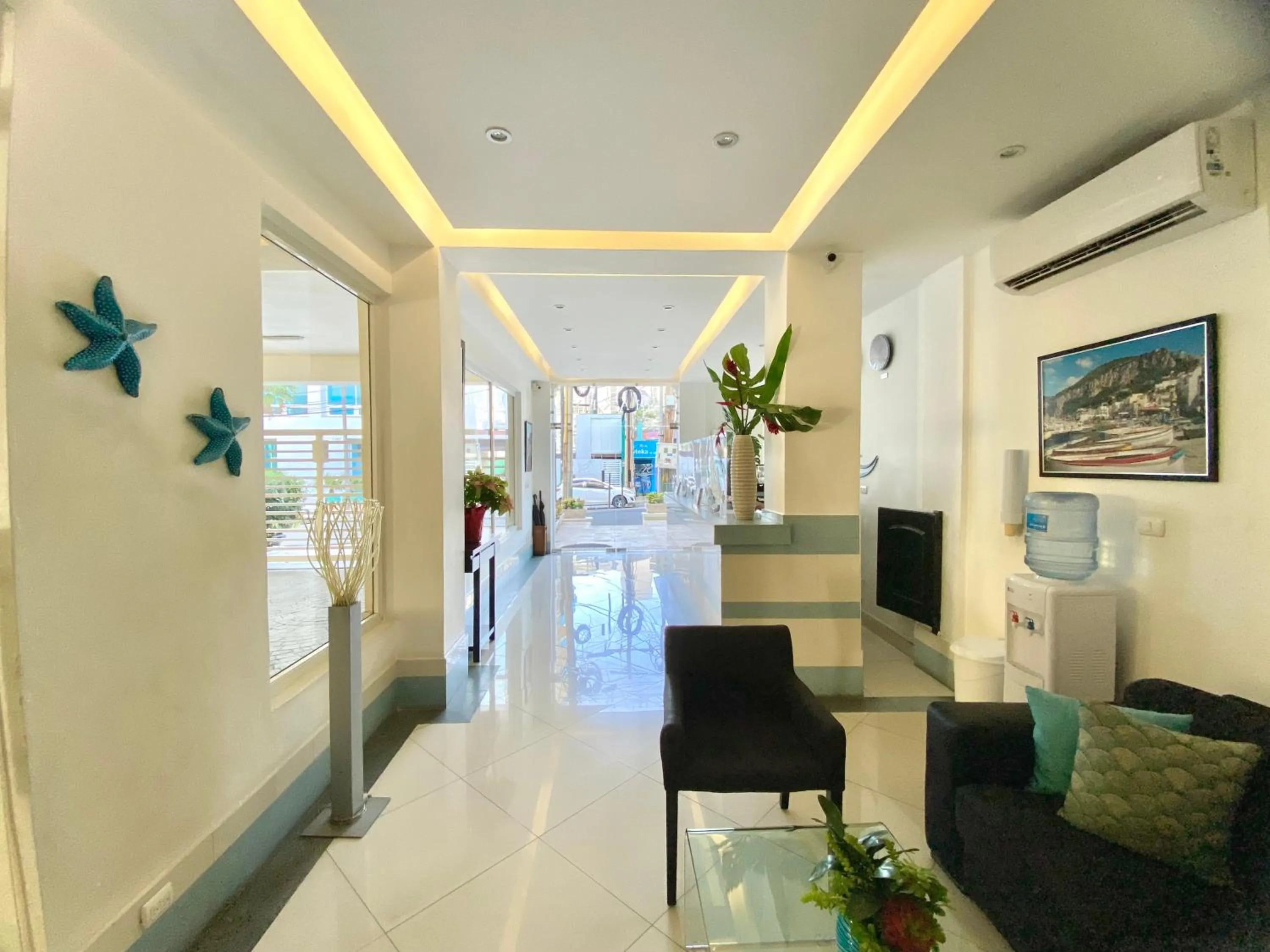 Lobby or reception in Hotel Shakey