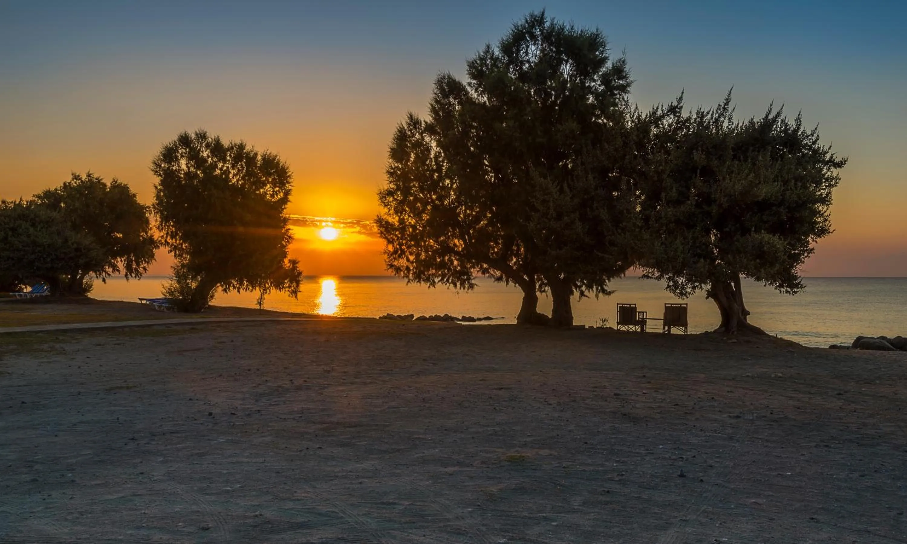 Sunrise in Olympia Mare