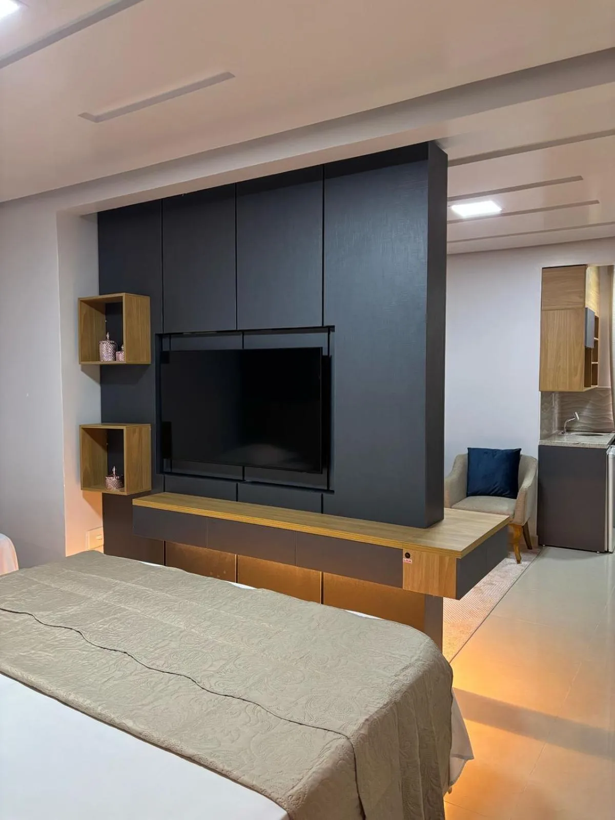 Bed in Augusto Palace Hotel