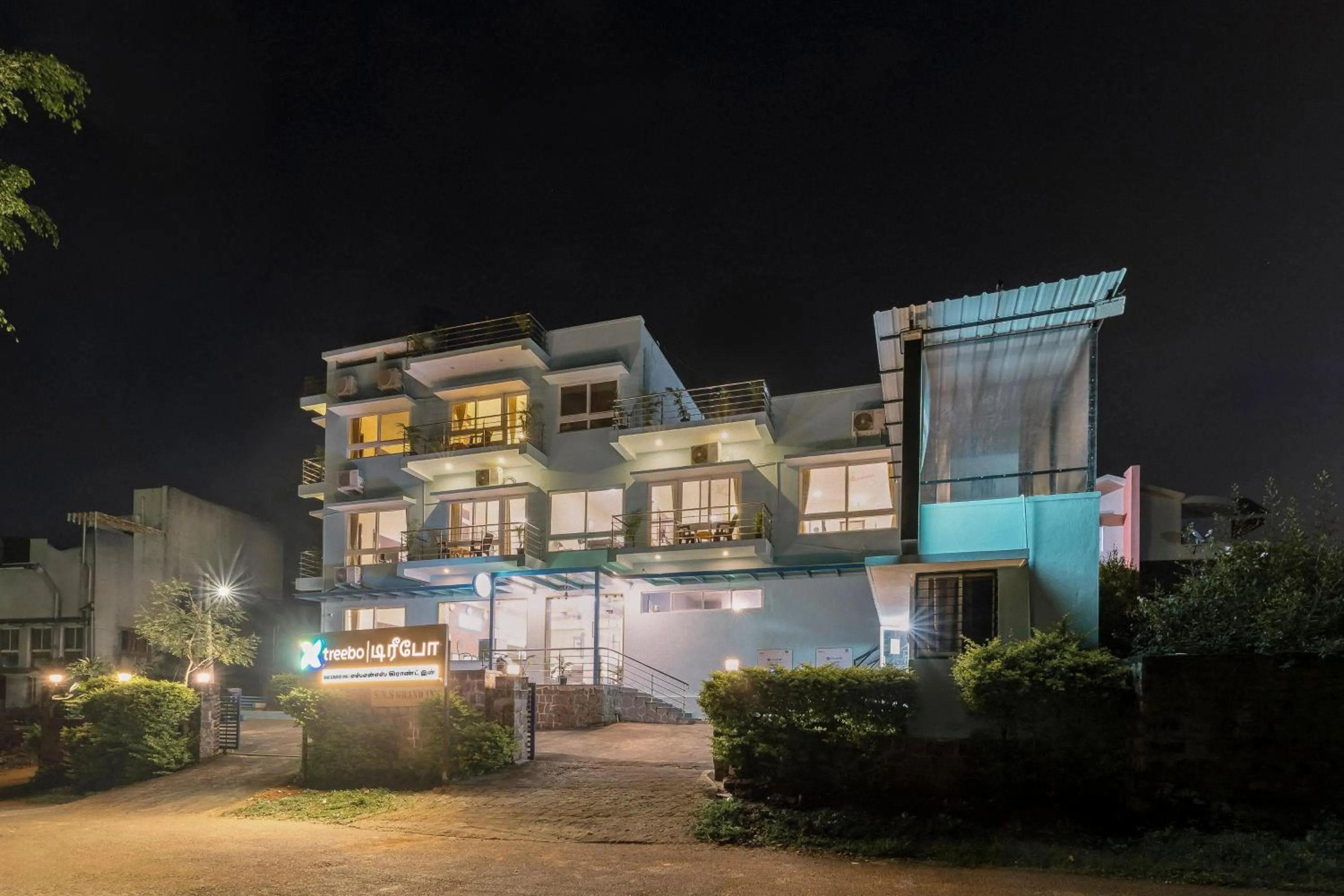 Property building in Treebo SNS Grand Inn With Swimming Pool