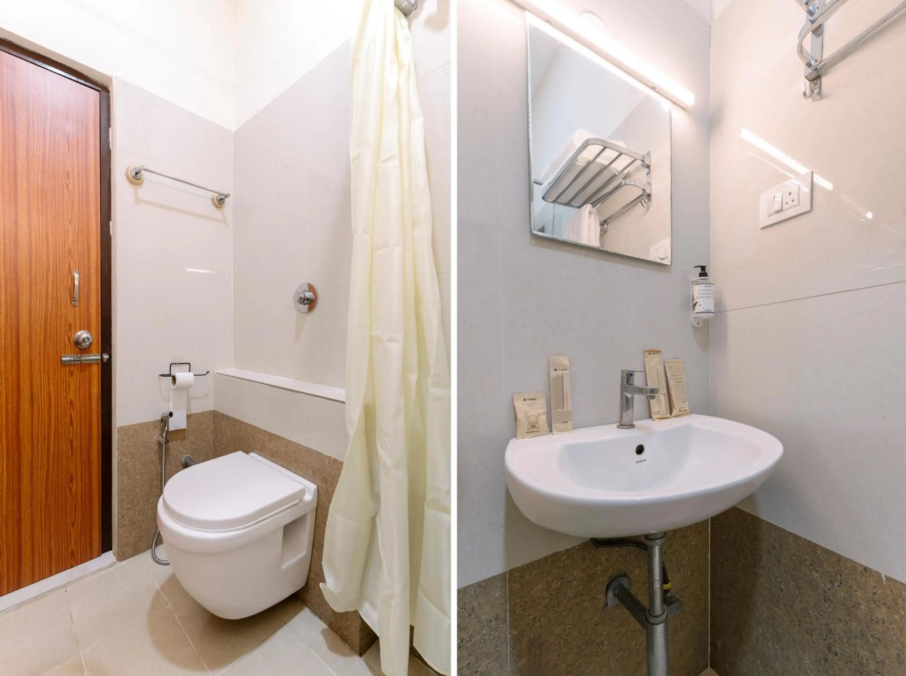 Bathroom in Treebo SNS Grand Inn With Swimming Pool
