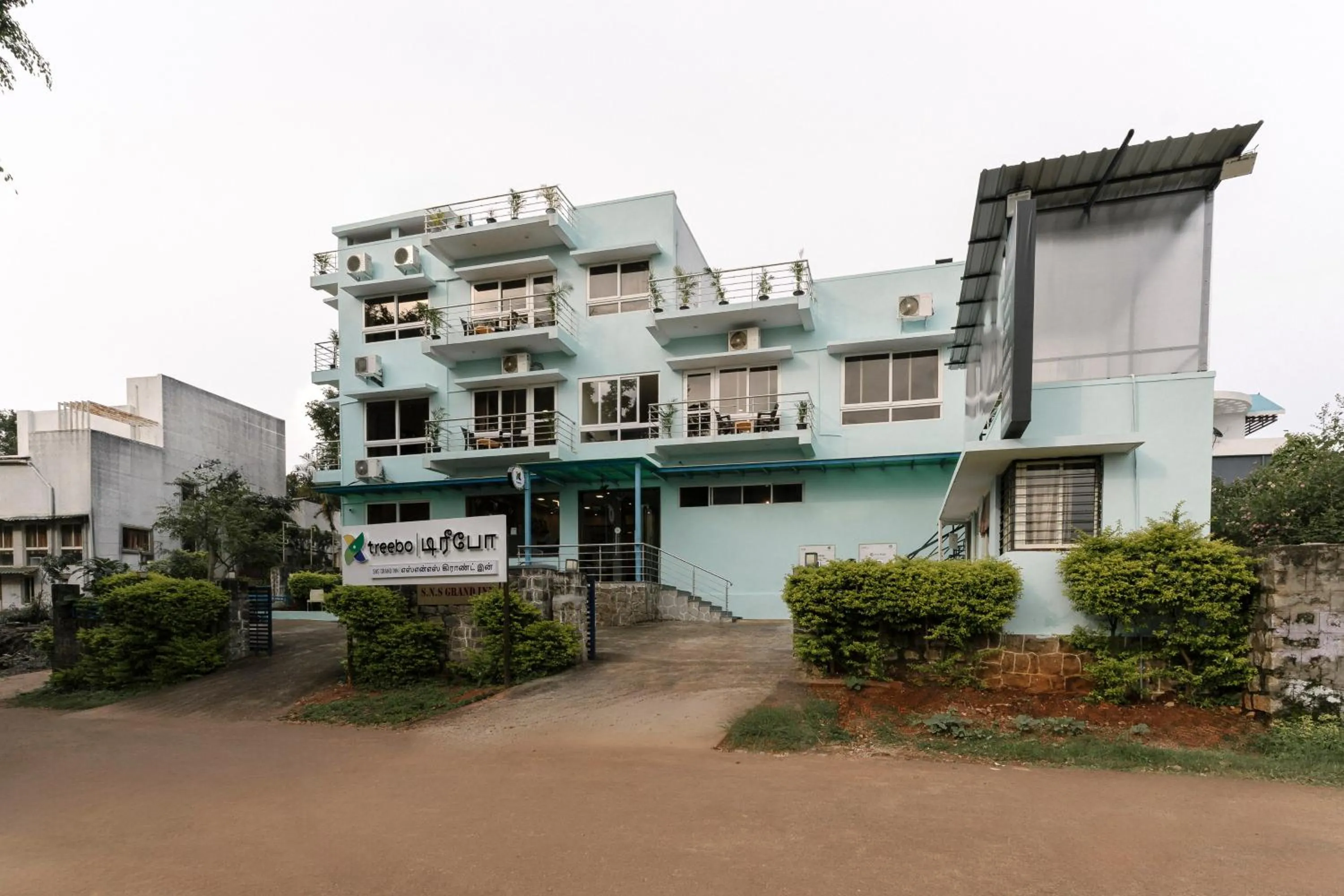 Property building in Treebo SNS Grand Inn With Swimming Pool