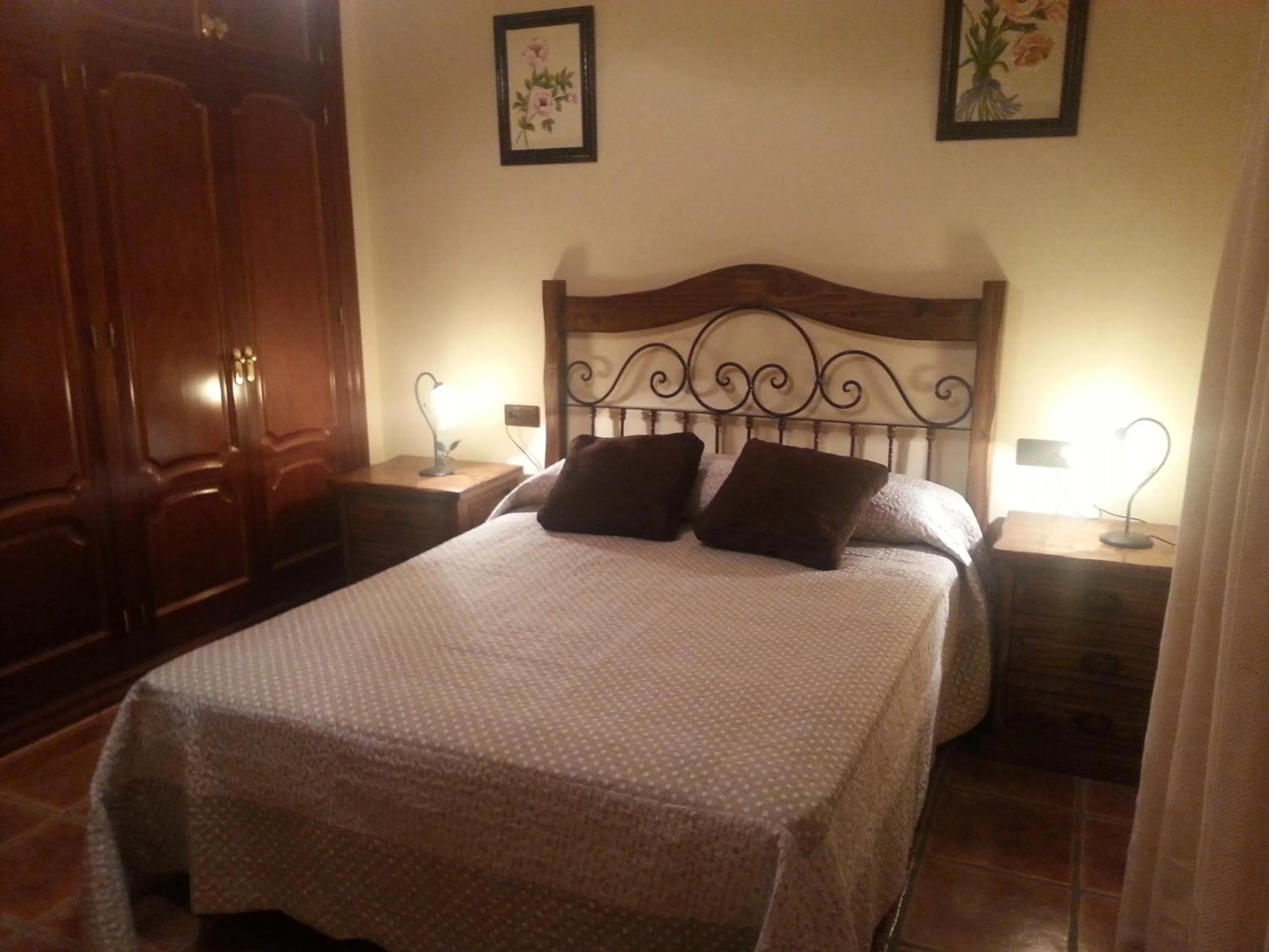 Bed in Cortijo Rural Los Gonzalez