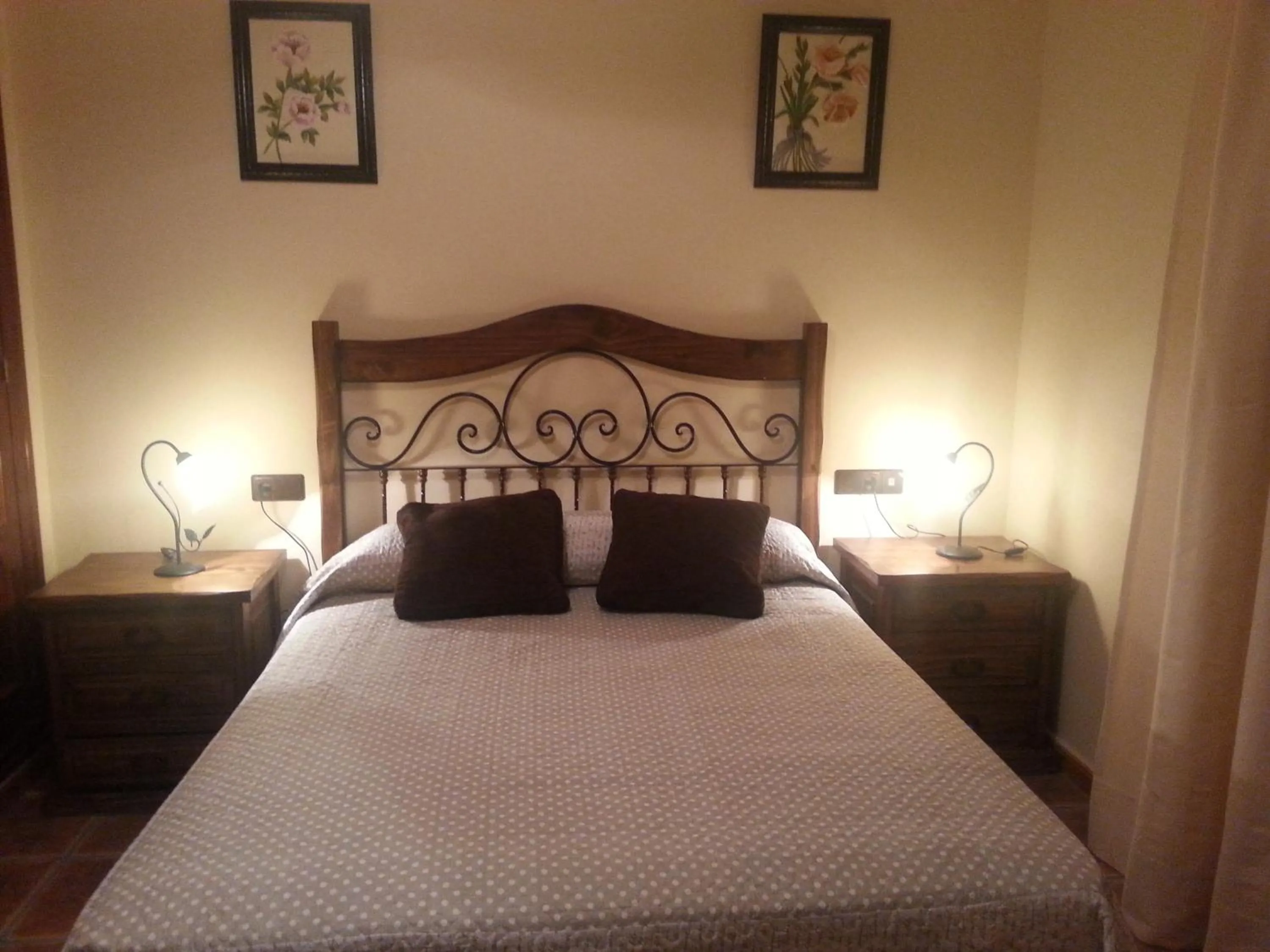Bed in Cortijo Rural Los Gonzalez