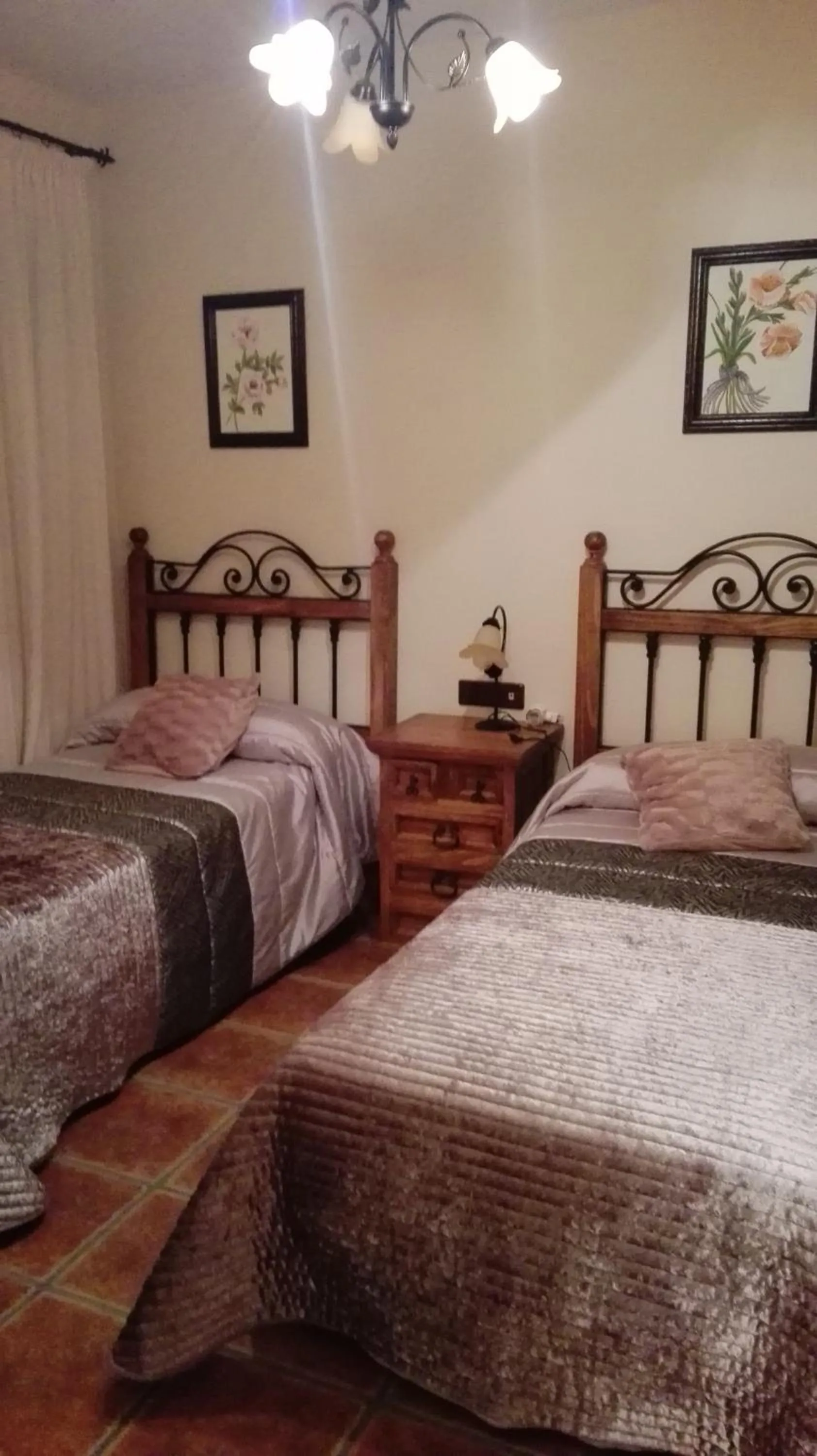 Bed in Cortijo Rural Los Gonzalez
