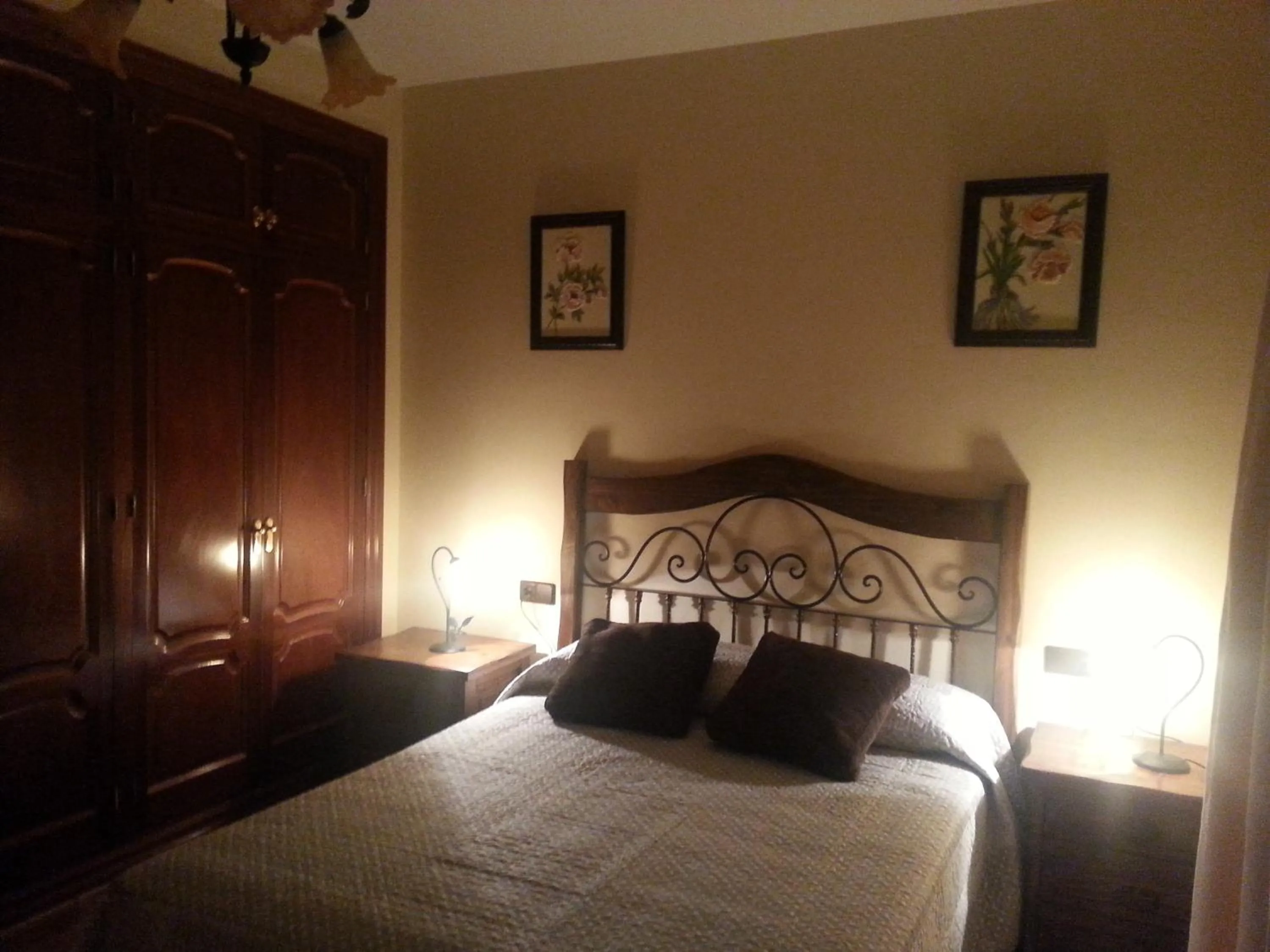 Bed in Cortijo Rural Los Gonzalez