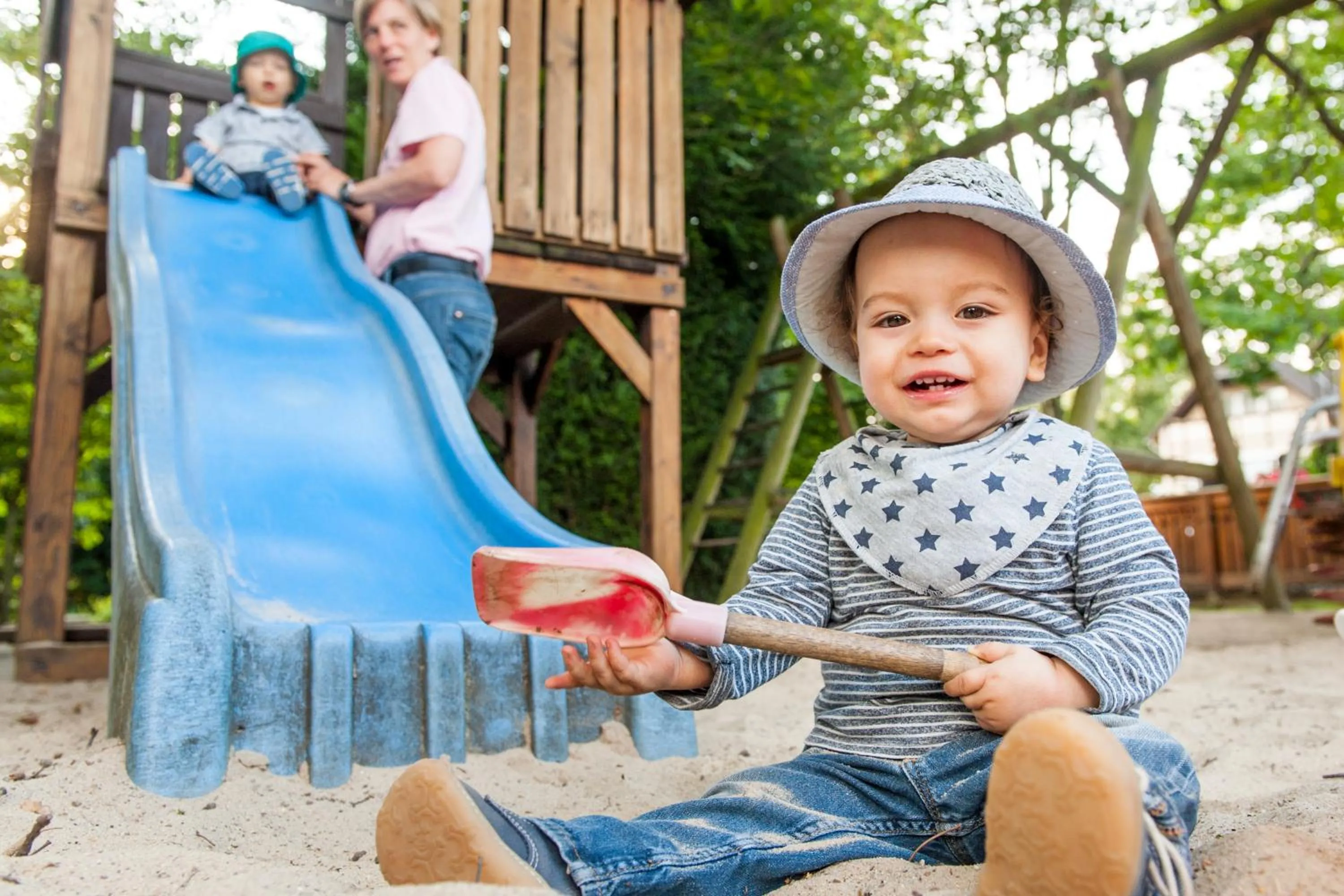 Children play ground in Hotel Restaurant Bullerdieck
