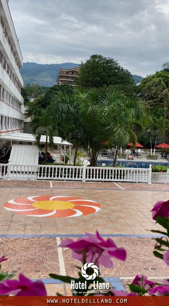 Patio in Hotel del Llano