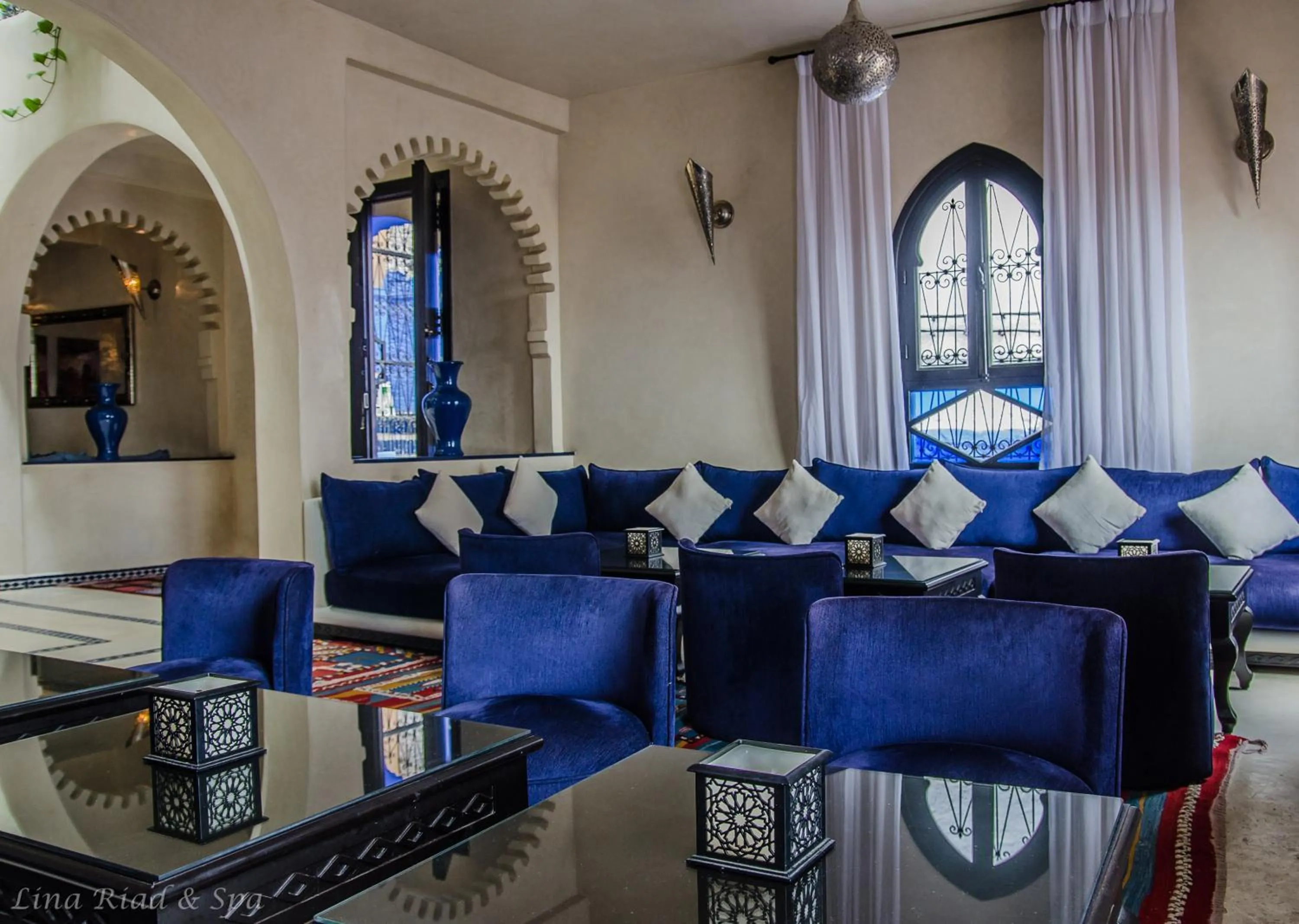 Lounge or bar in Lina Ryad & Spa