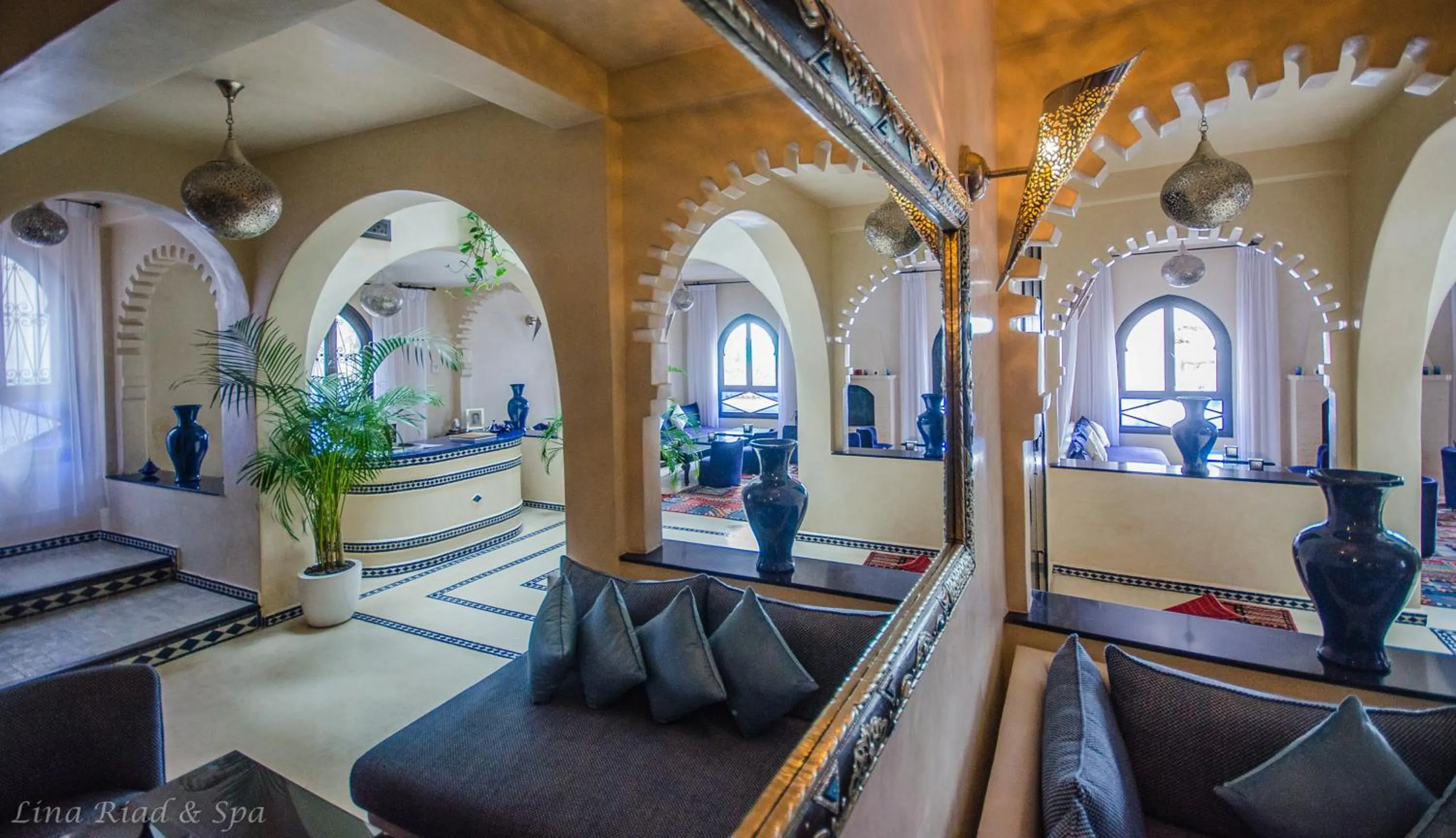 Lounge or bar in Lina Ryad & Spa