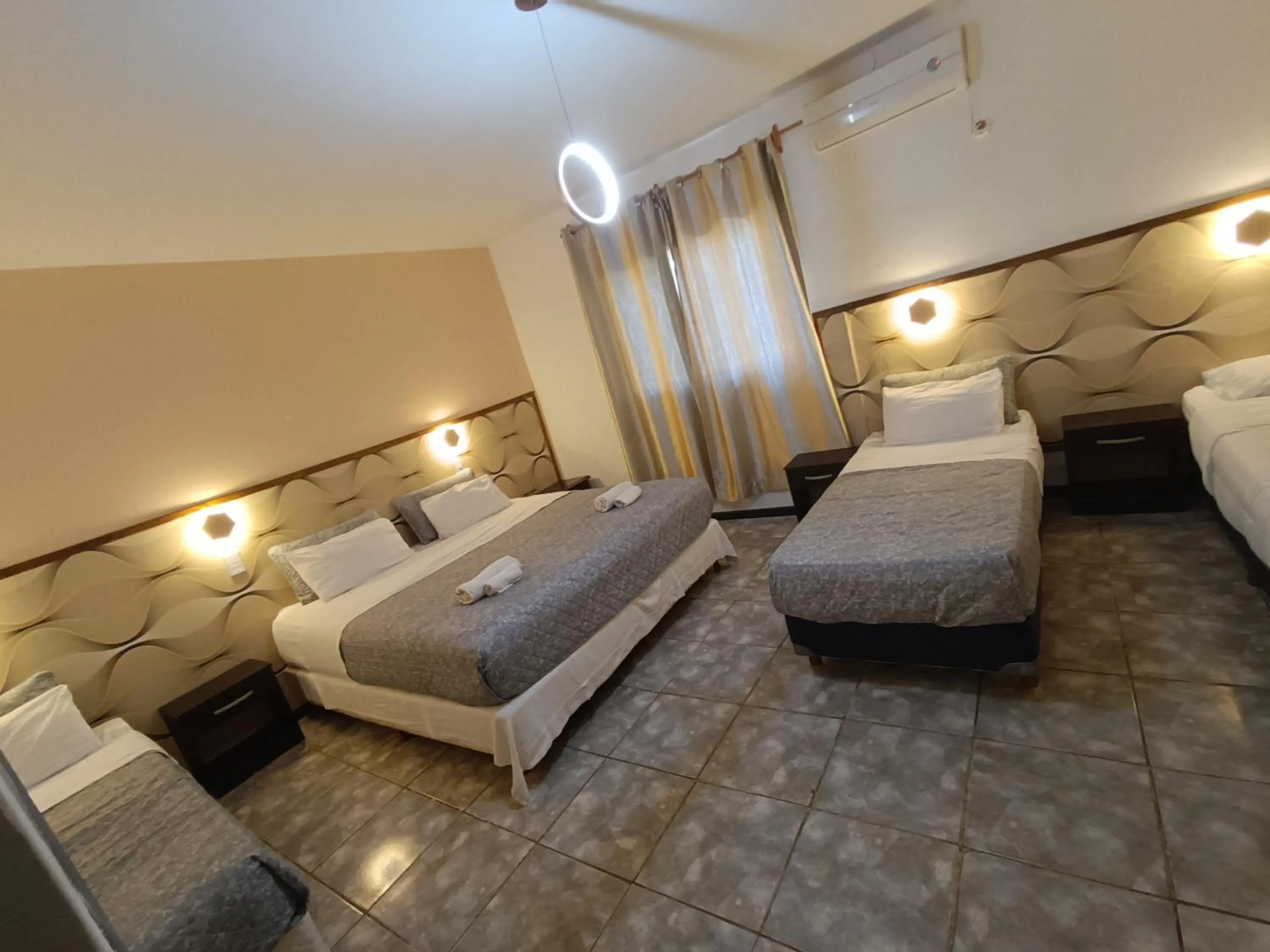 Bedroom, Bed in Hotel La Gran Manzana