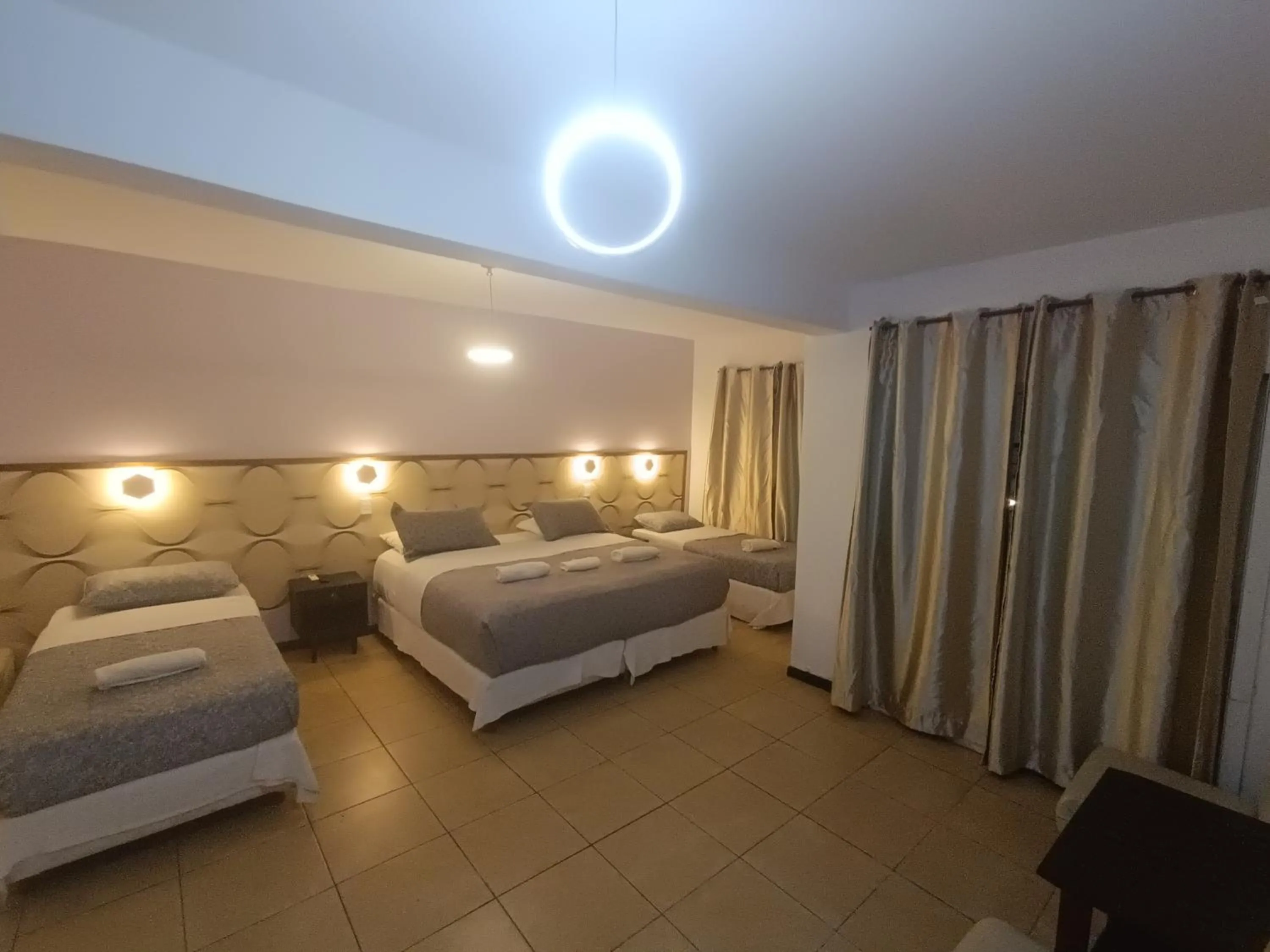 Bedroom, Bed in Hotel La Gran Manzana