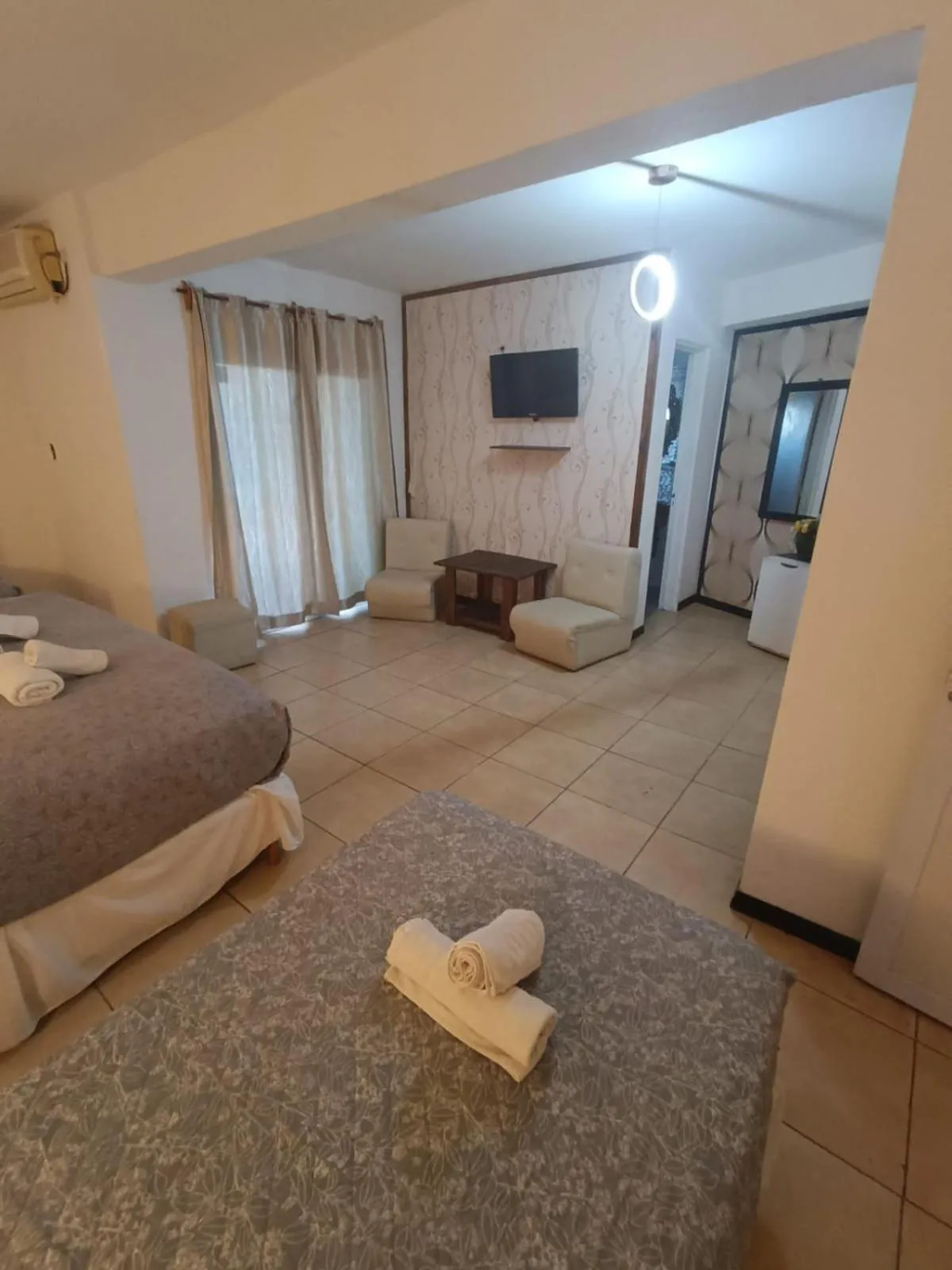 Bedroom, Bed in Hotel La Gran Manzana