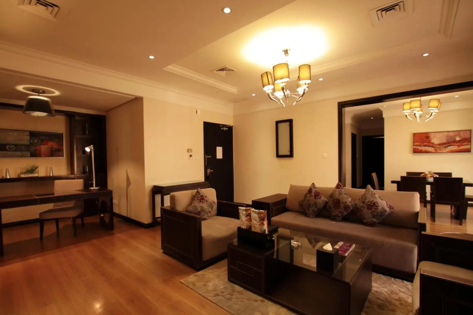 Seating area in Boudl Kuwait Al Fahahil