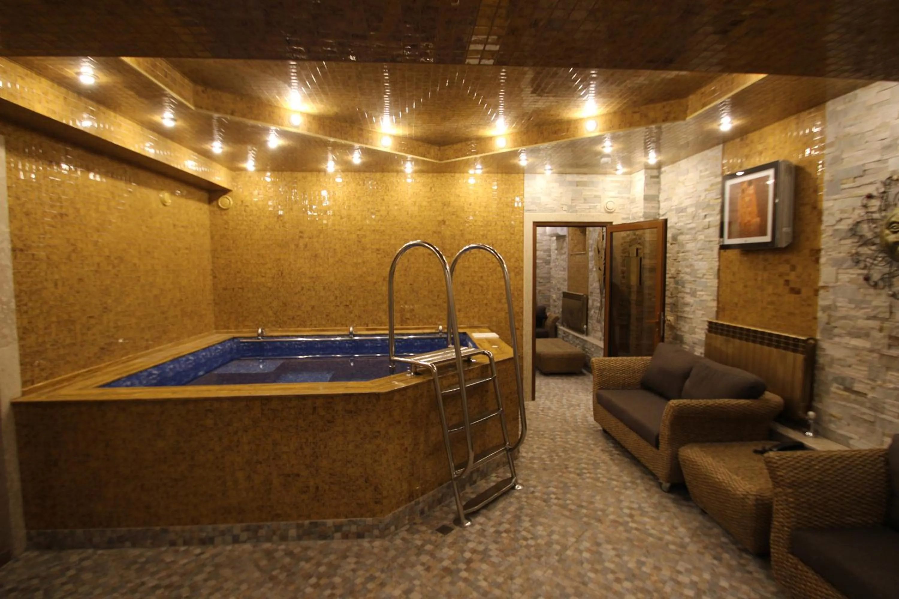 Sauna in Hotel Uyut Almaty