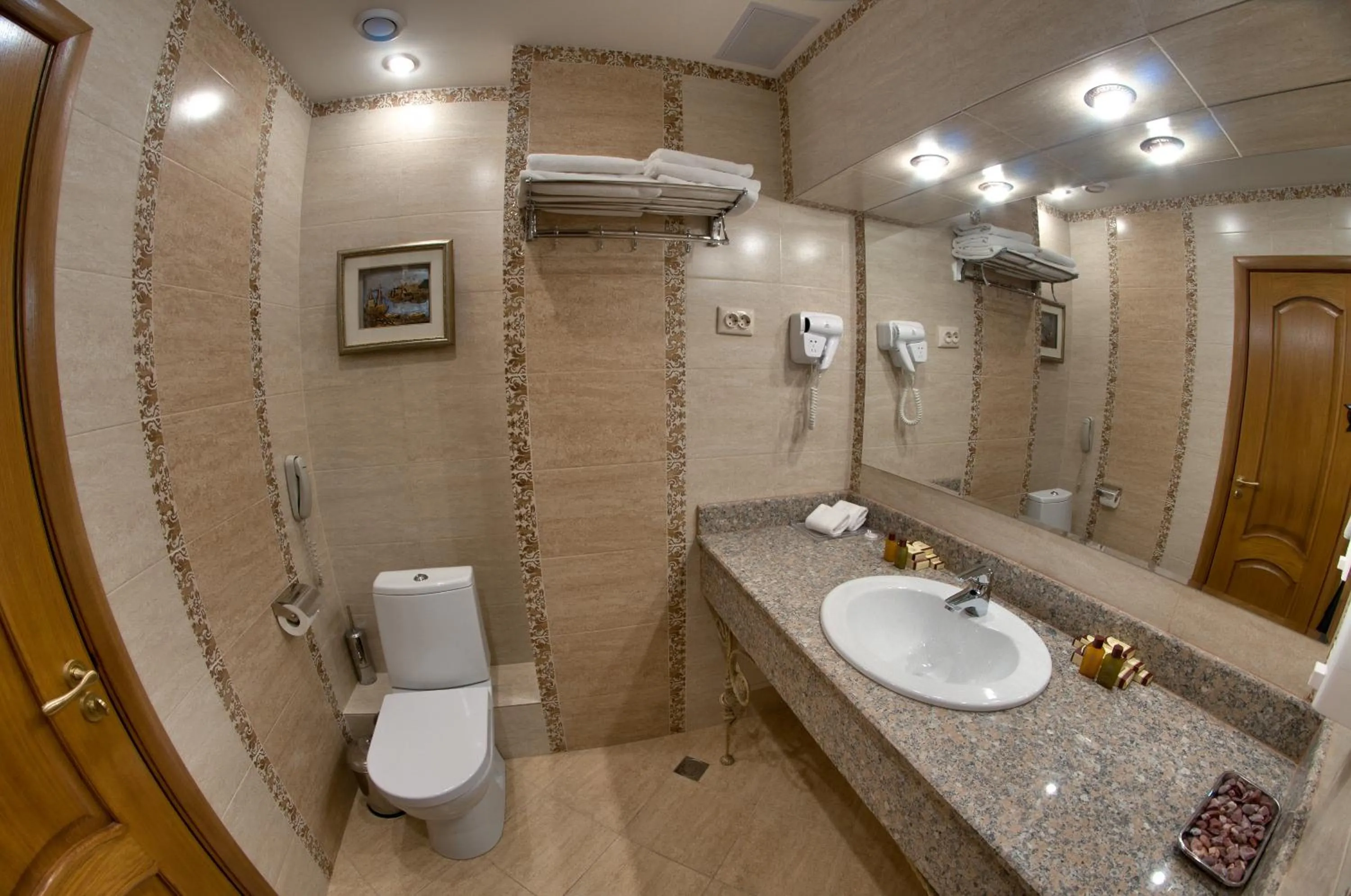 Shower in Hotel Uyut Almaty