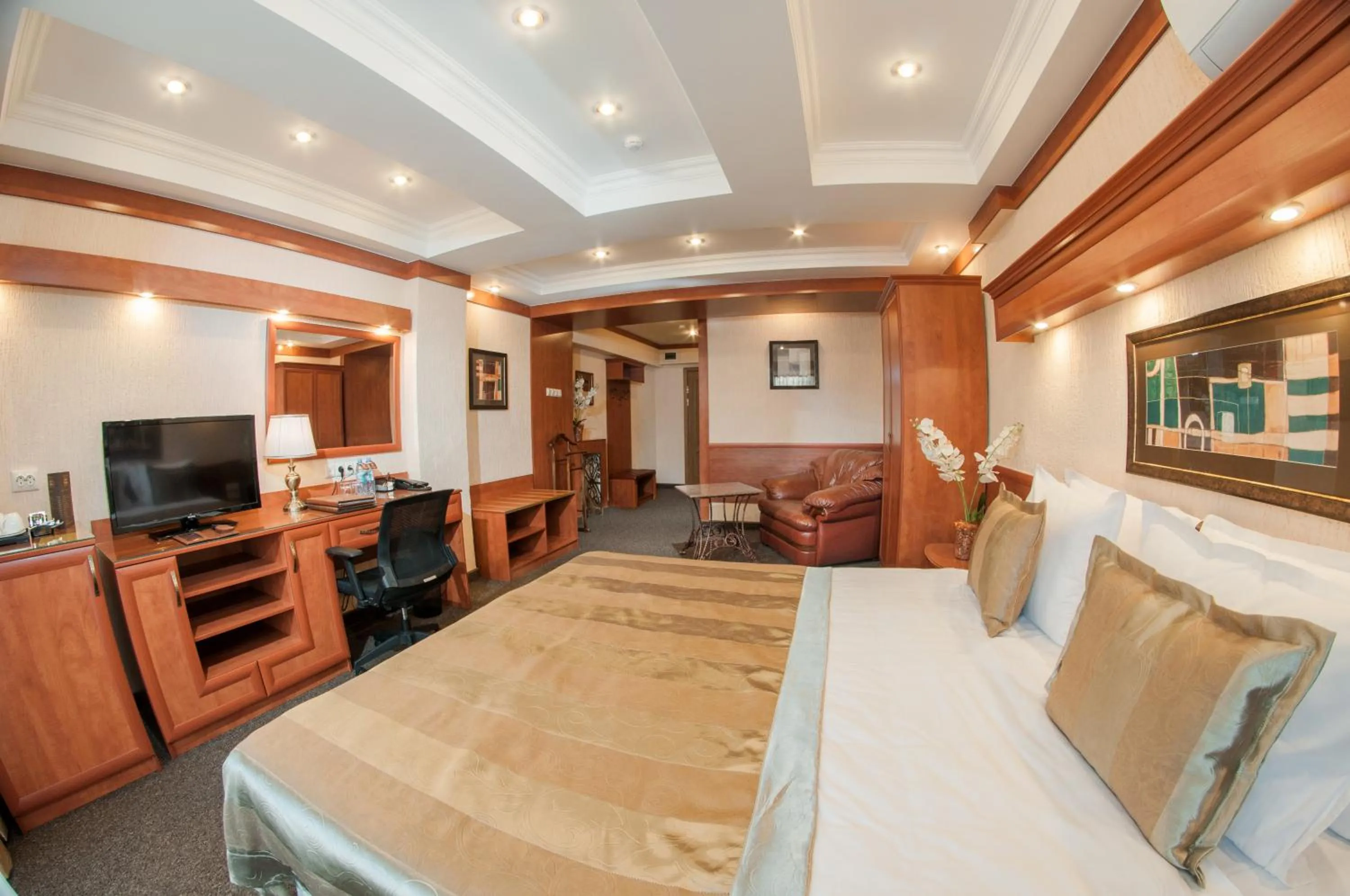 Decorative detail in Hotel Uyut Almaty