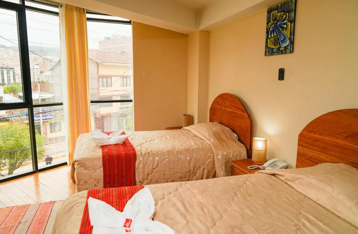 Bed in Hotel Melanys