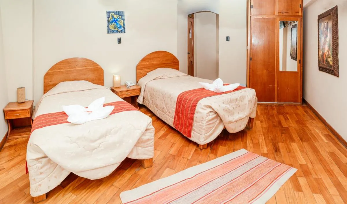 Bed in Hotel Melanys