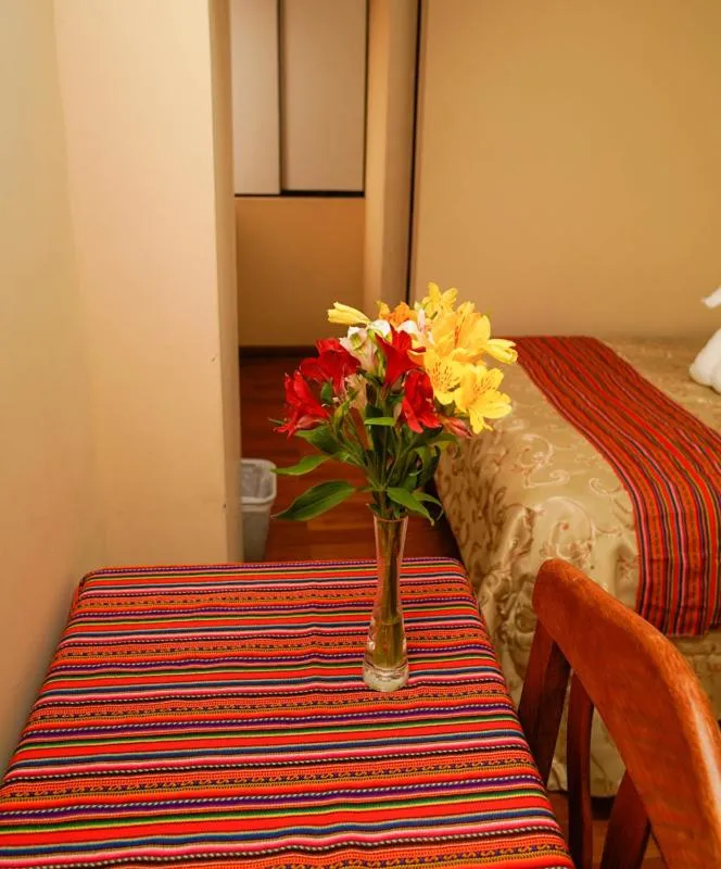 Bed in Hotel Melanys