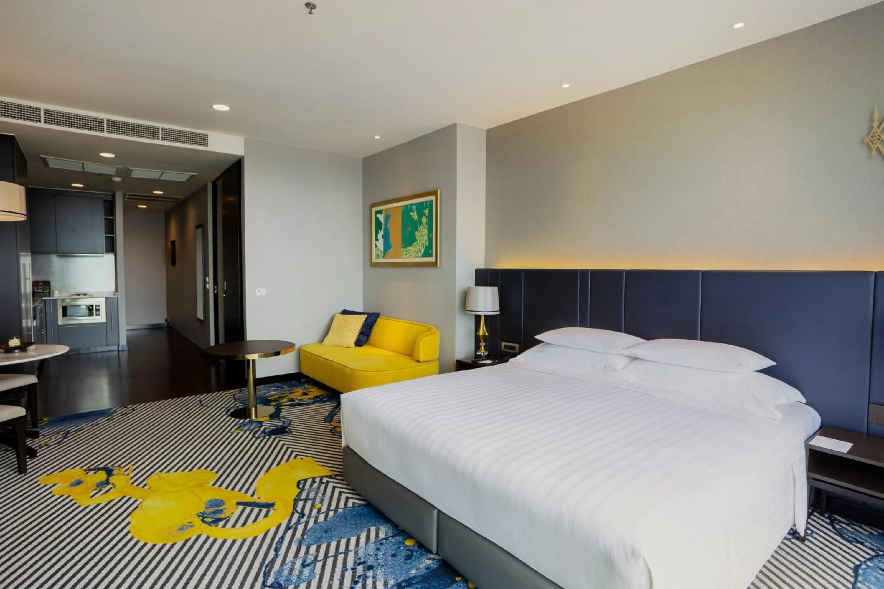 Bed in Chatrium Hotel Riverside Bangkok