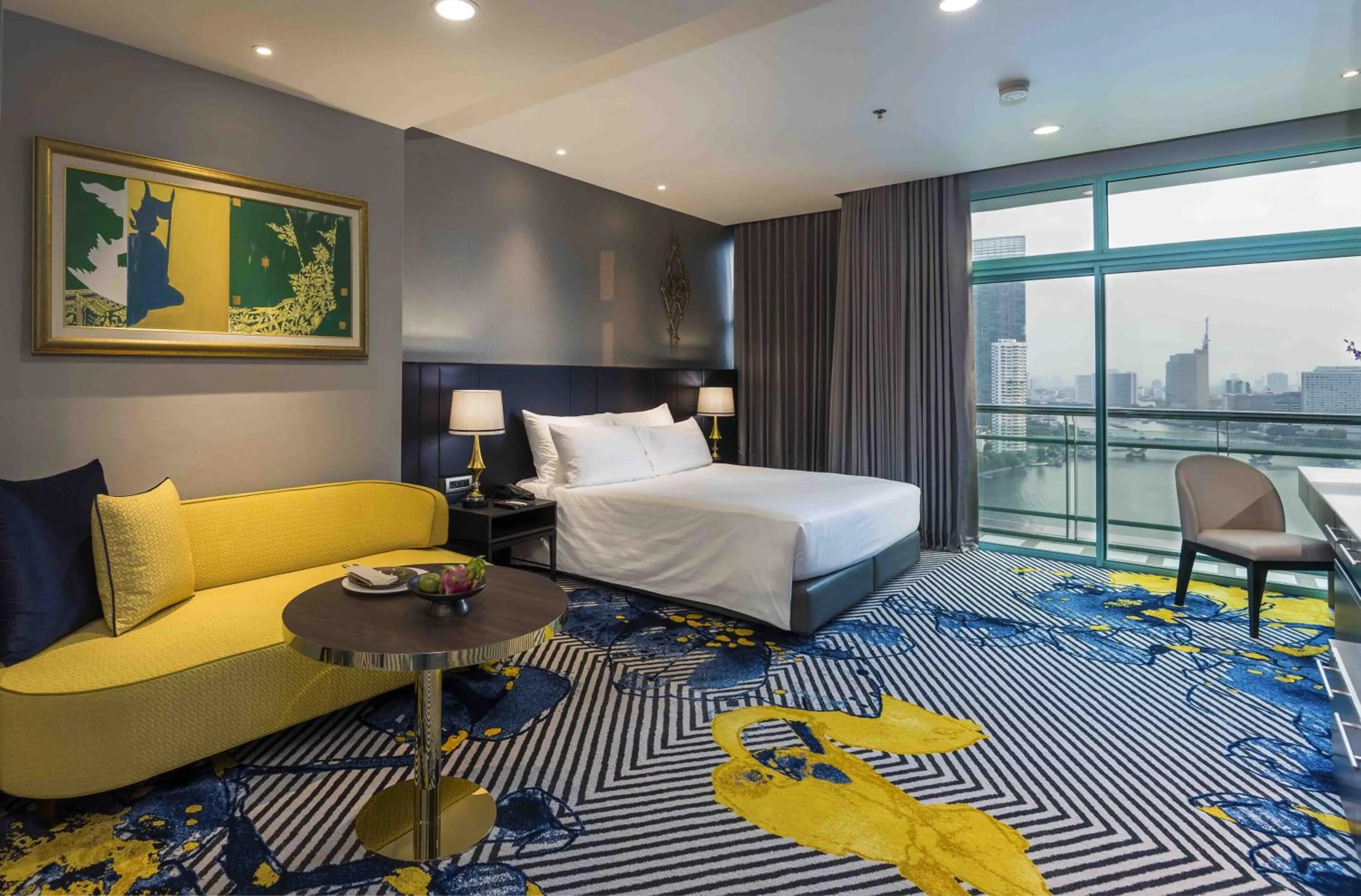 Bed in Chatrium Hotel Riverside Bangkok